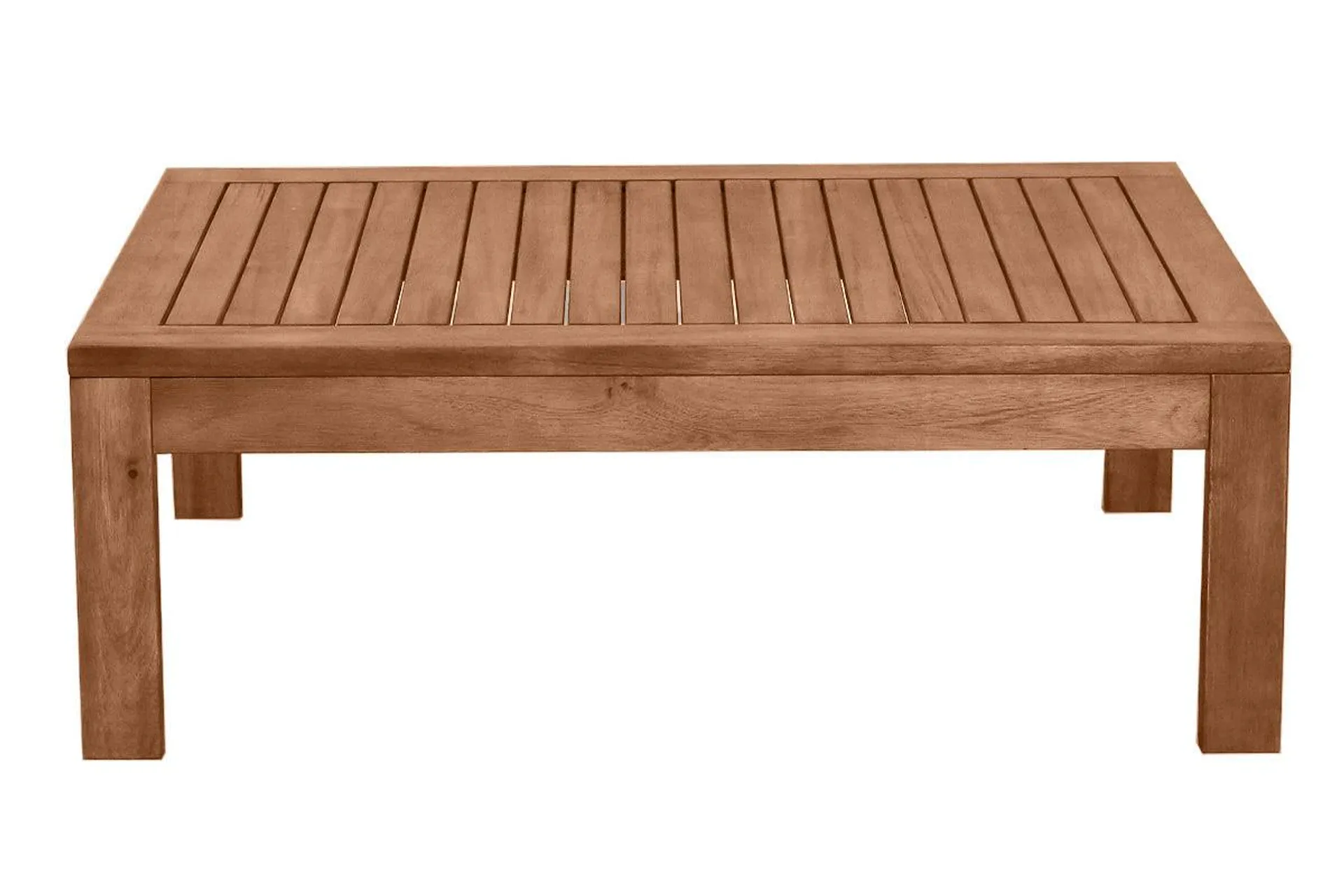 Mesa de centro de jardín de madera maciza 90 cm SALVADOR