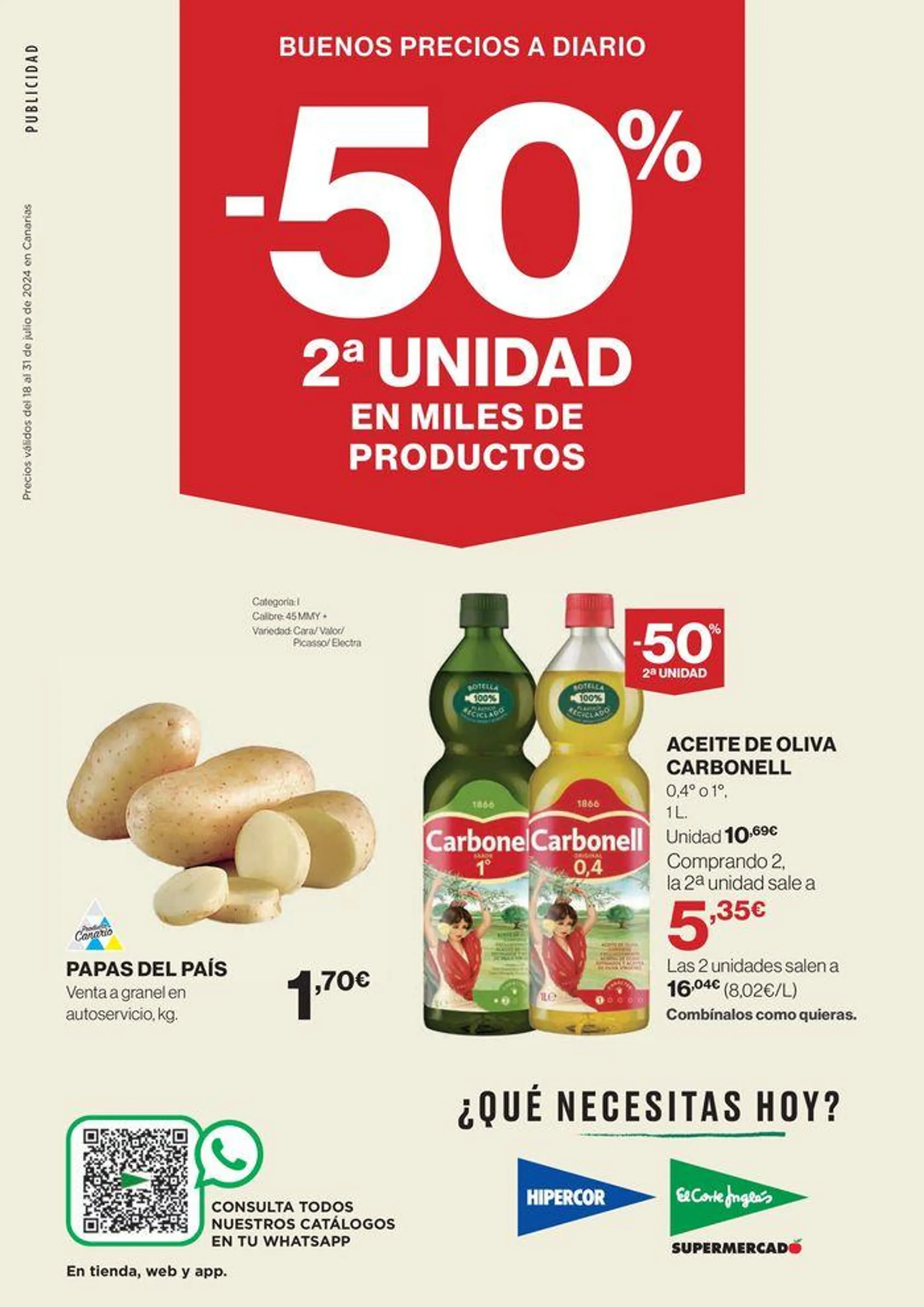 Catálogo de Ofertas y promociones 18 de julio al 31 de julio 2024 - Página 1