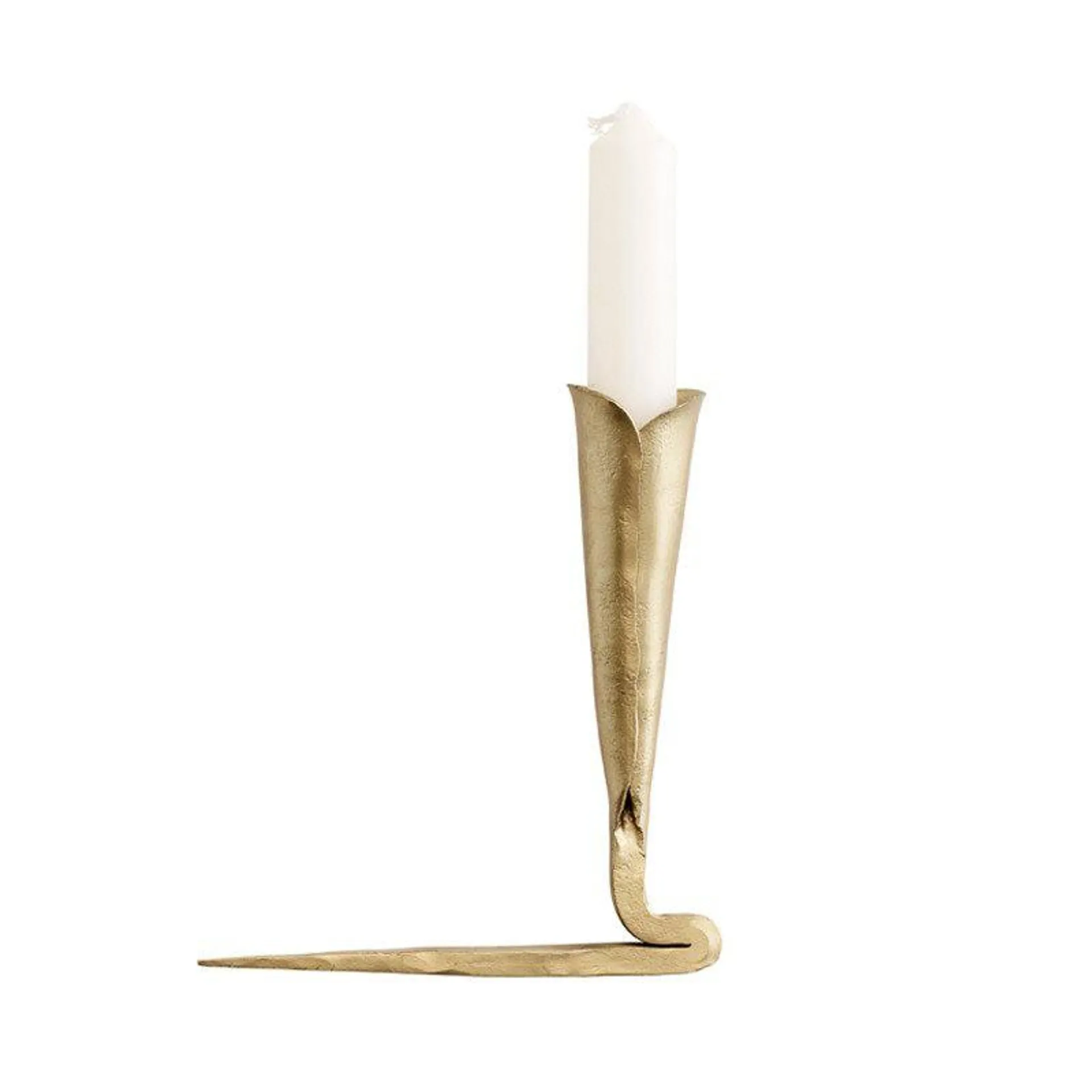 Style Candle Holder, brass