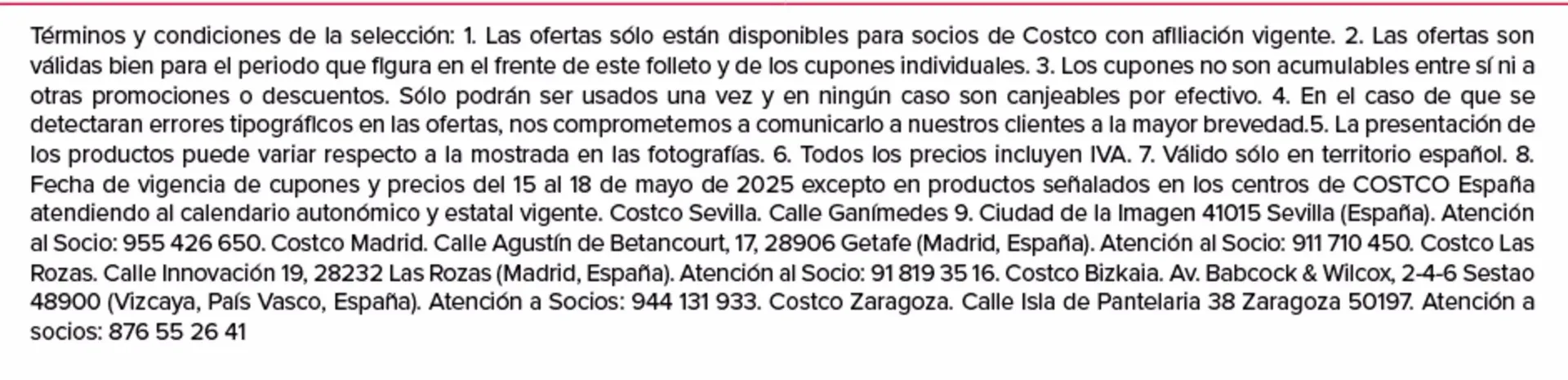 Catálogo de Folleto Costco 15 de mayo al 18 de mayo 2025 - Página 5