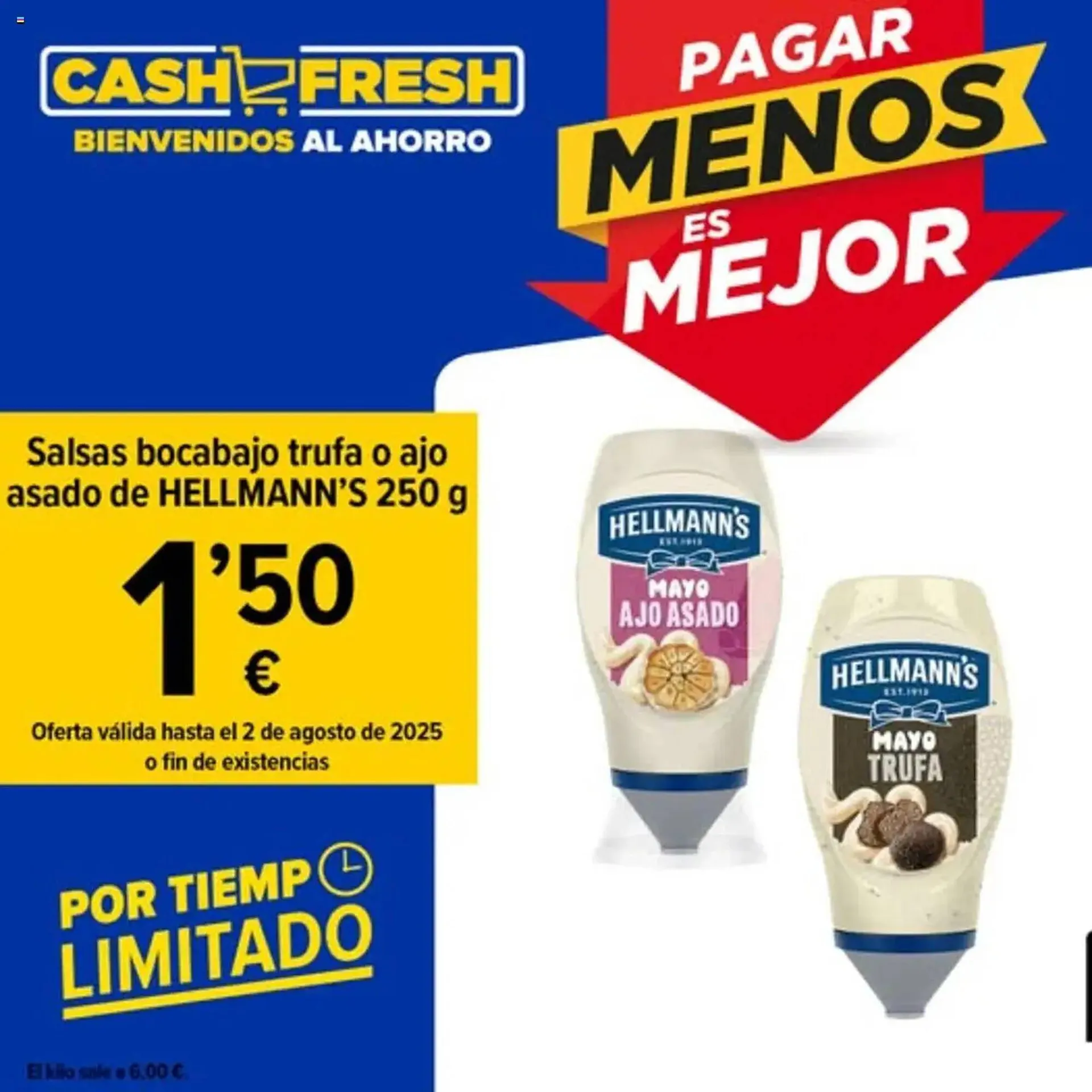 Catálogo de Folleto Cash Fresh 28 de julio al 2 de agosto 2025 - Página 1