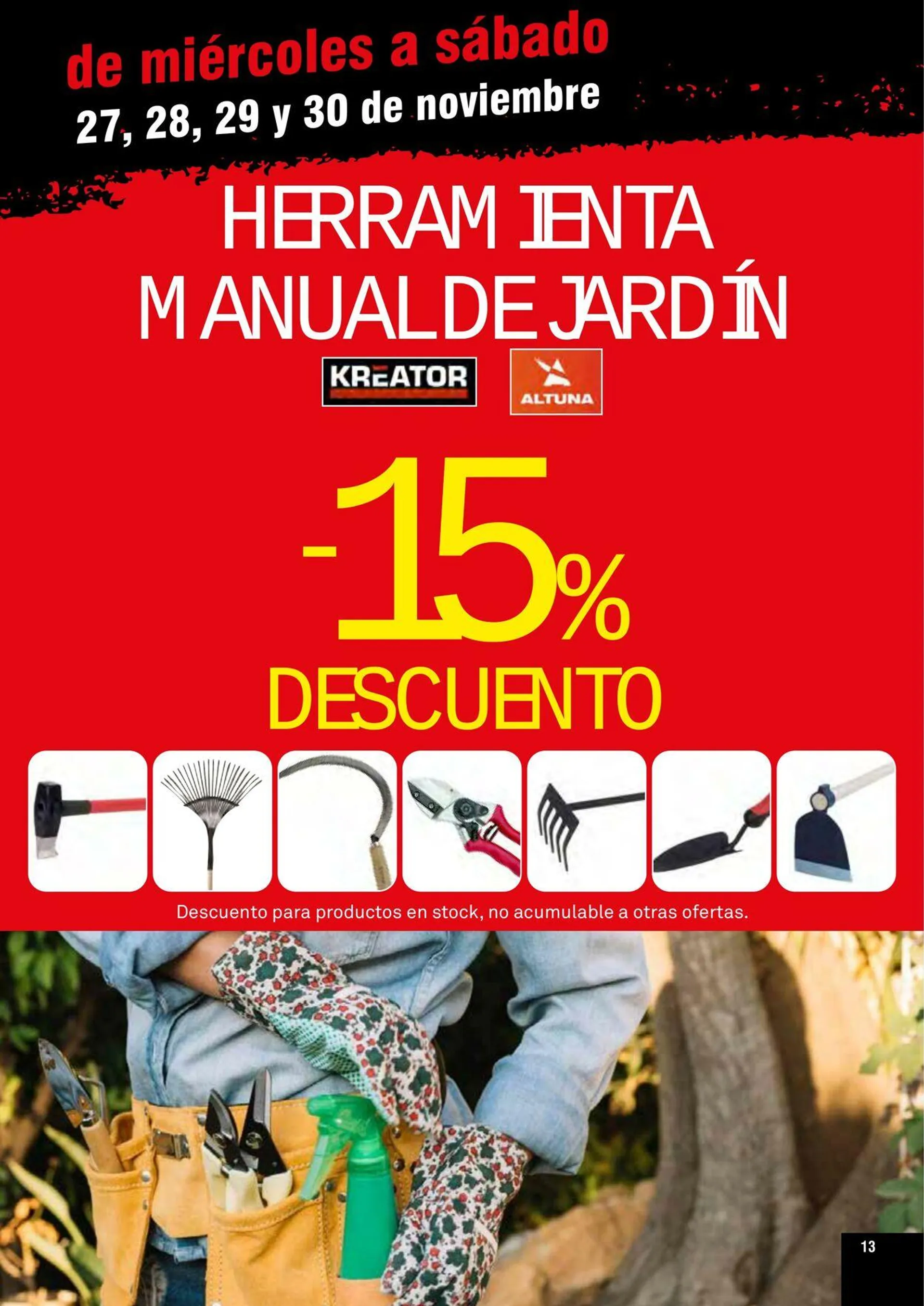 Catálogo de Bricoking Oferta actual 11 de diciembre al 25 de diciembre 2024 - Página 13