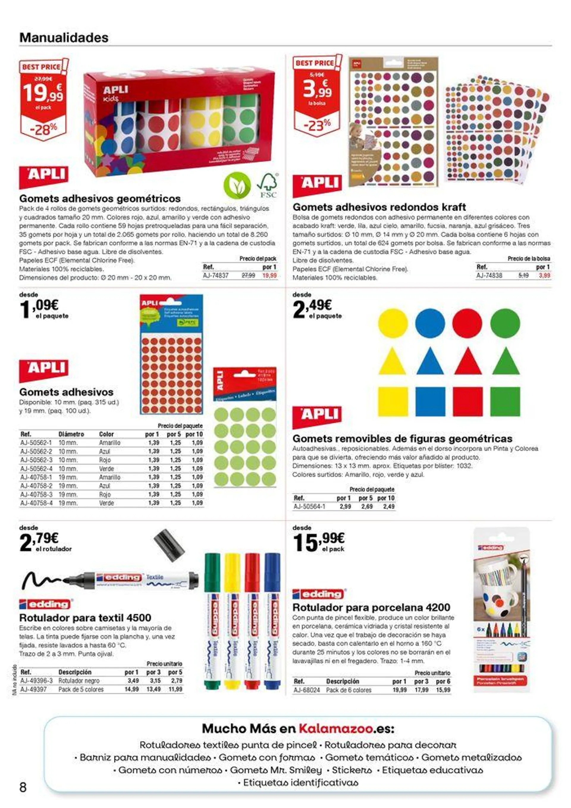 Staples Kalamazoo Material Didáctico y Escolar - 8