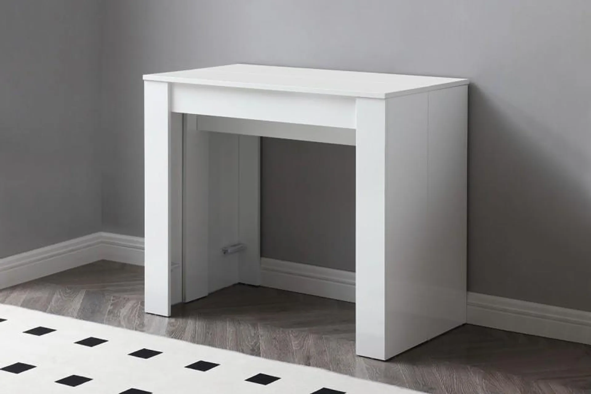 Mesa Consola extensible ALLONGO Blanco