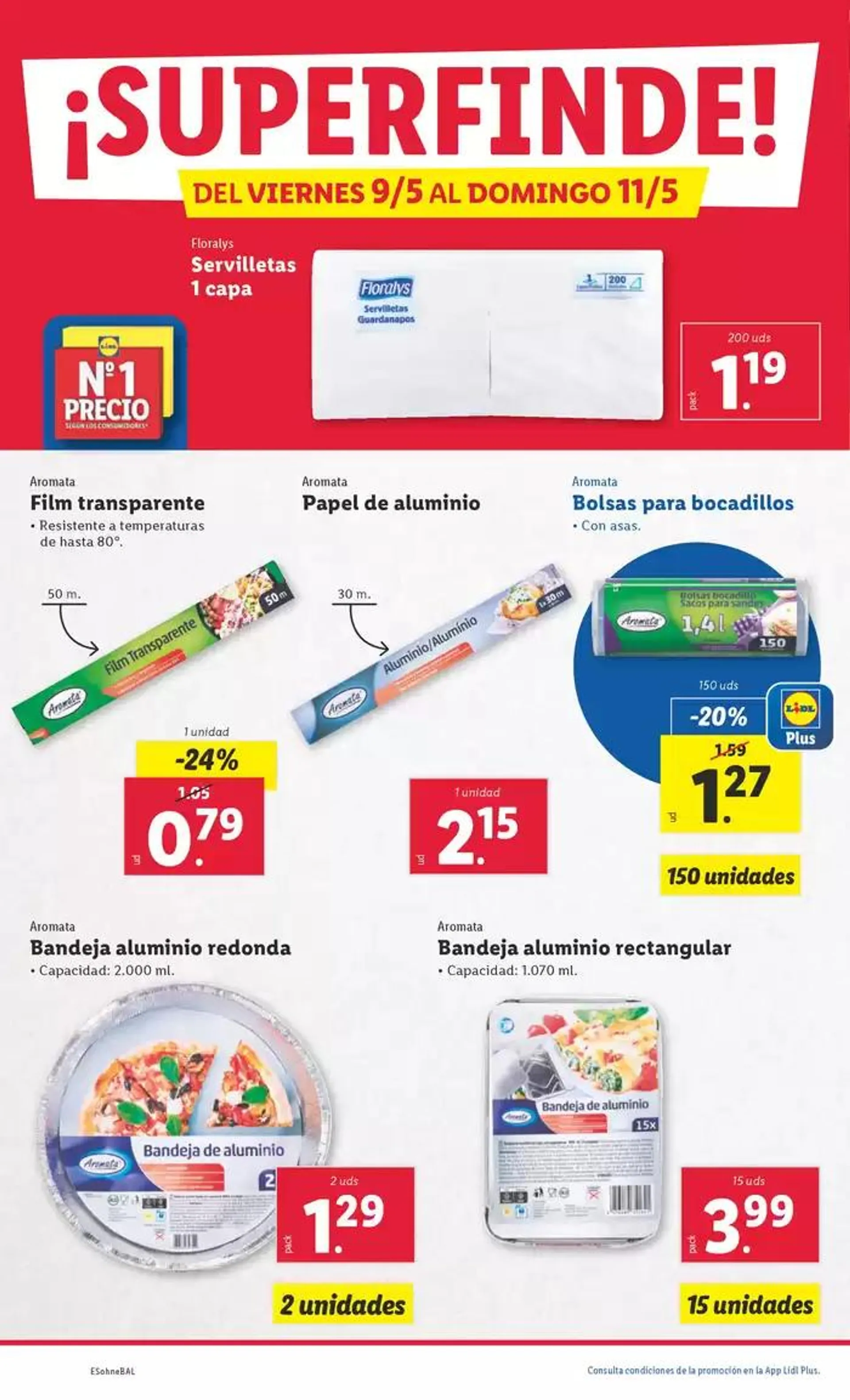 Catálogo de № 1 PRECIO - Ofertas válidas del 05/05 al 11/05 5 de mayo al 11 de mayo 2025 - Página 20