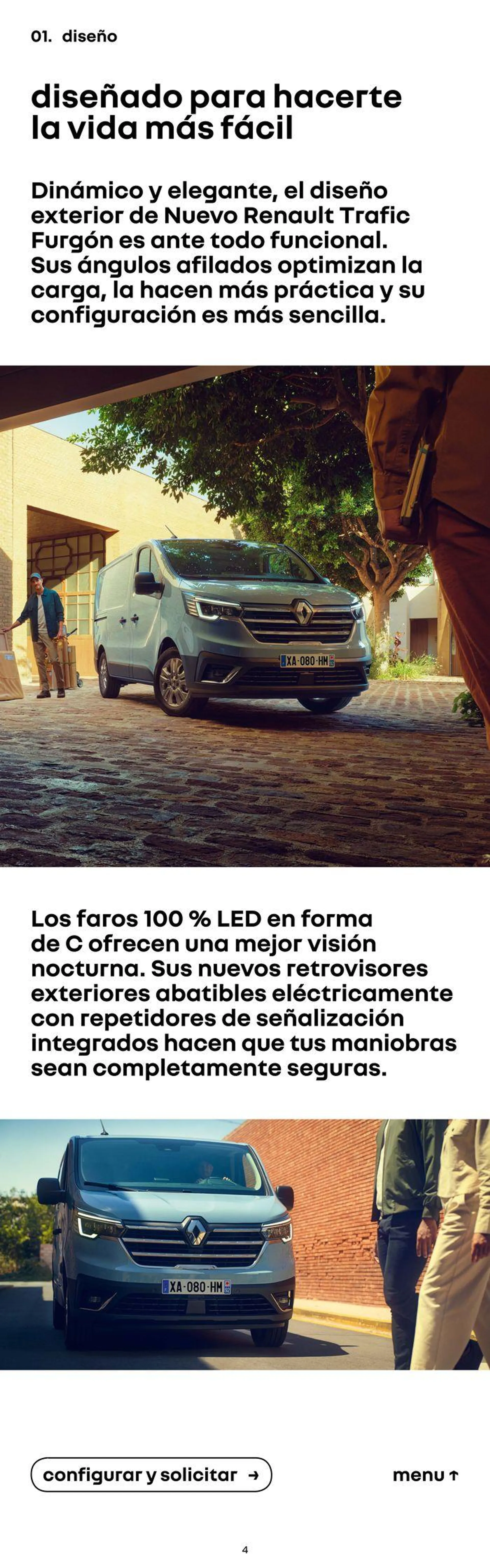 Catálogo de Renault Trafic Furgón E-Tech 100% Eléctrico 18 de julio al 18 de julio 2025 - Página 4