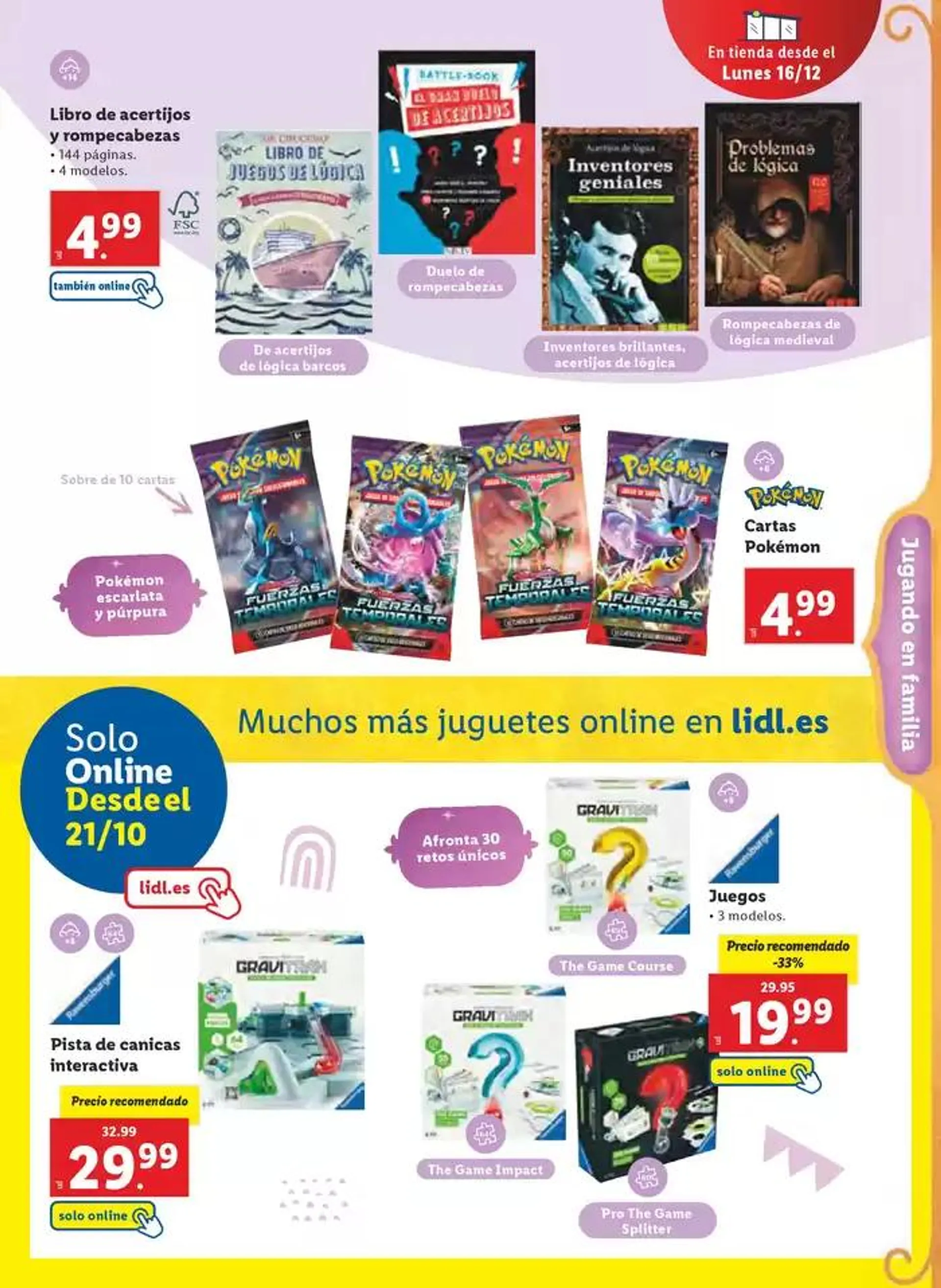 Catálogo de Este año, los juguetes están en Lidl 2 de noviembre al 8 de noviembre 2024 - Página 189