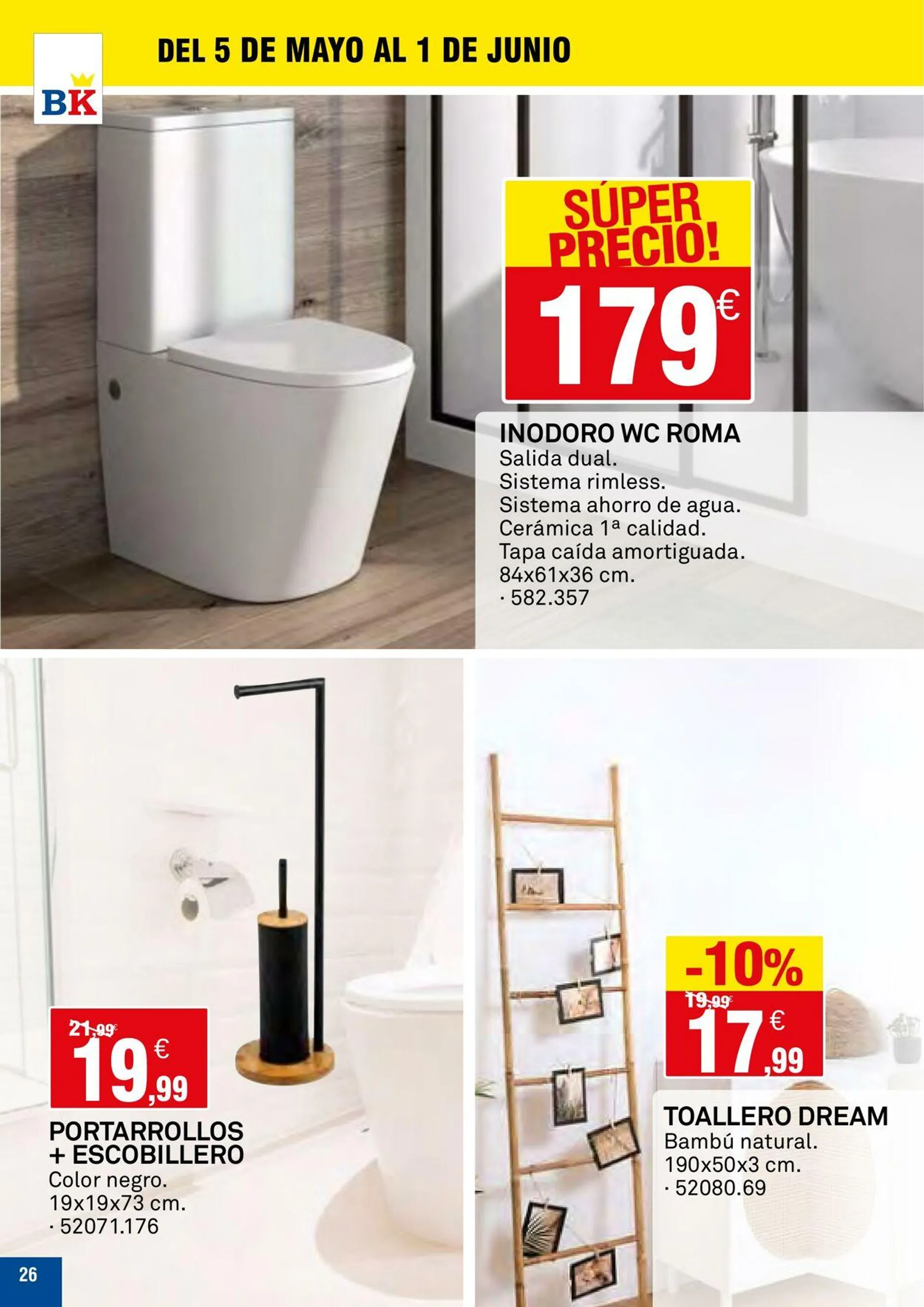 Catálogo de Bricoking Oferta actual 26 de mayo al 9 de junio 2025 - Página 26