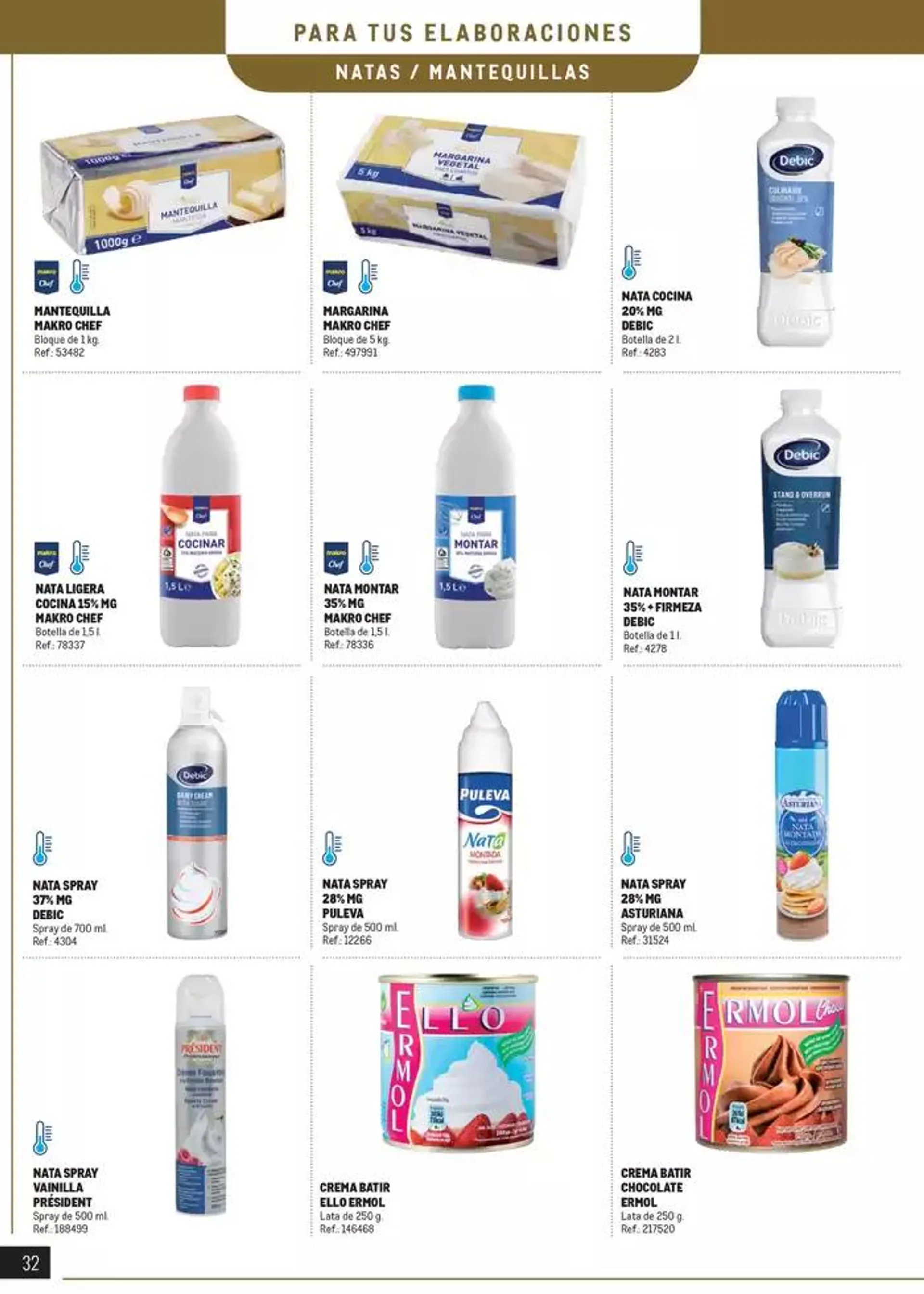 Catálogo de Especial Postres Canarias 4 de marzo al 31 de diciembre 2025 - Página 32