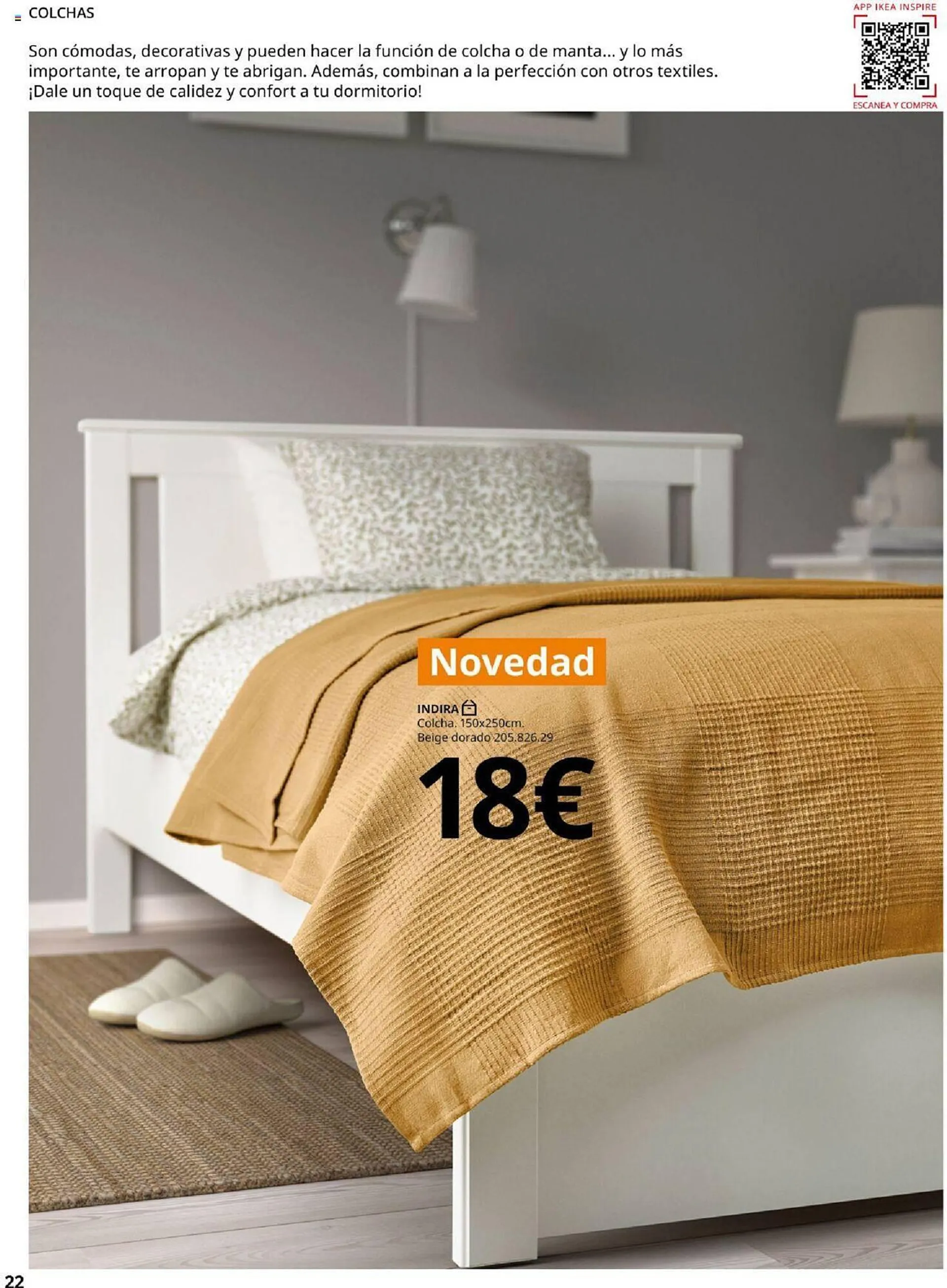 Catálogo de Folleto IKEA Ropa de cama 4 de septiembre al 31 de enero 2025 - Página 22