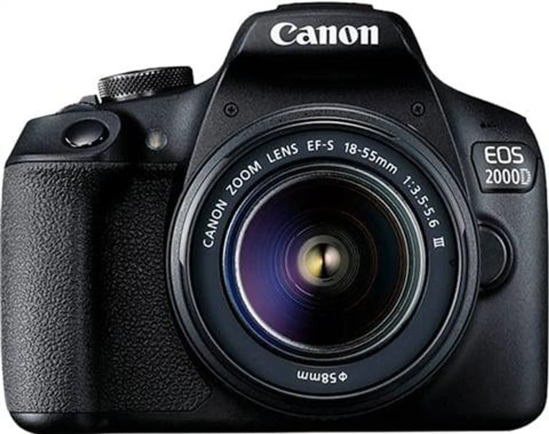 Canon EOS 2000D Black + 18-55mm III, A