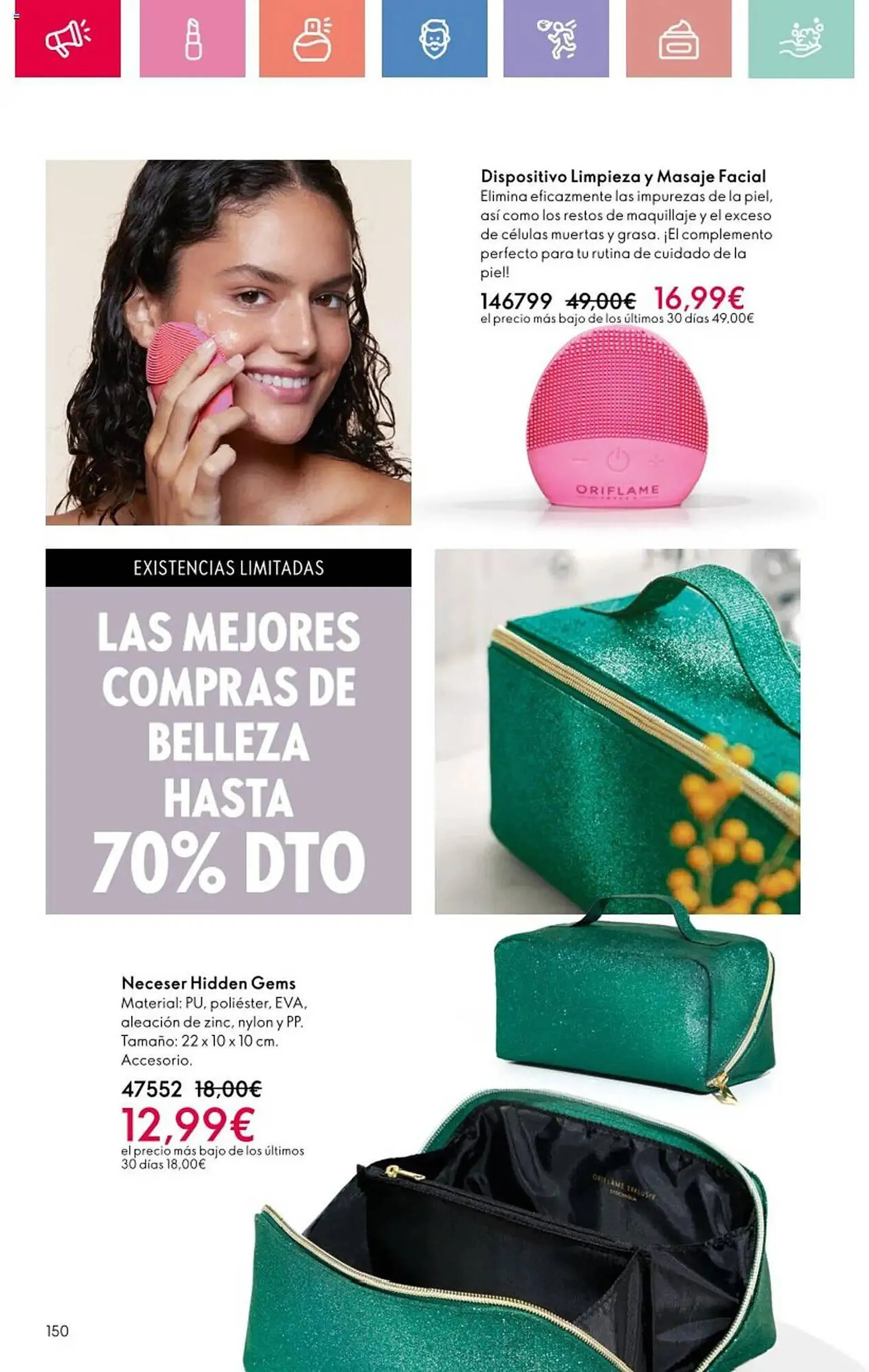 Catálogo de Folleto Oriflame 22 de junio al 12 de julio 2025 - Página 150