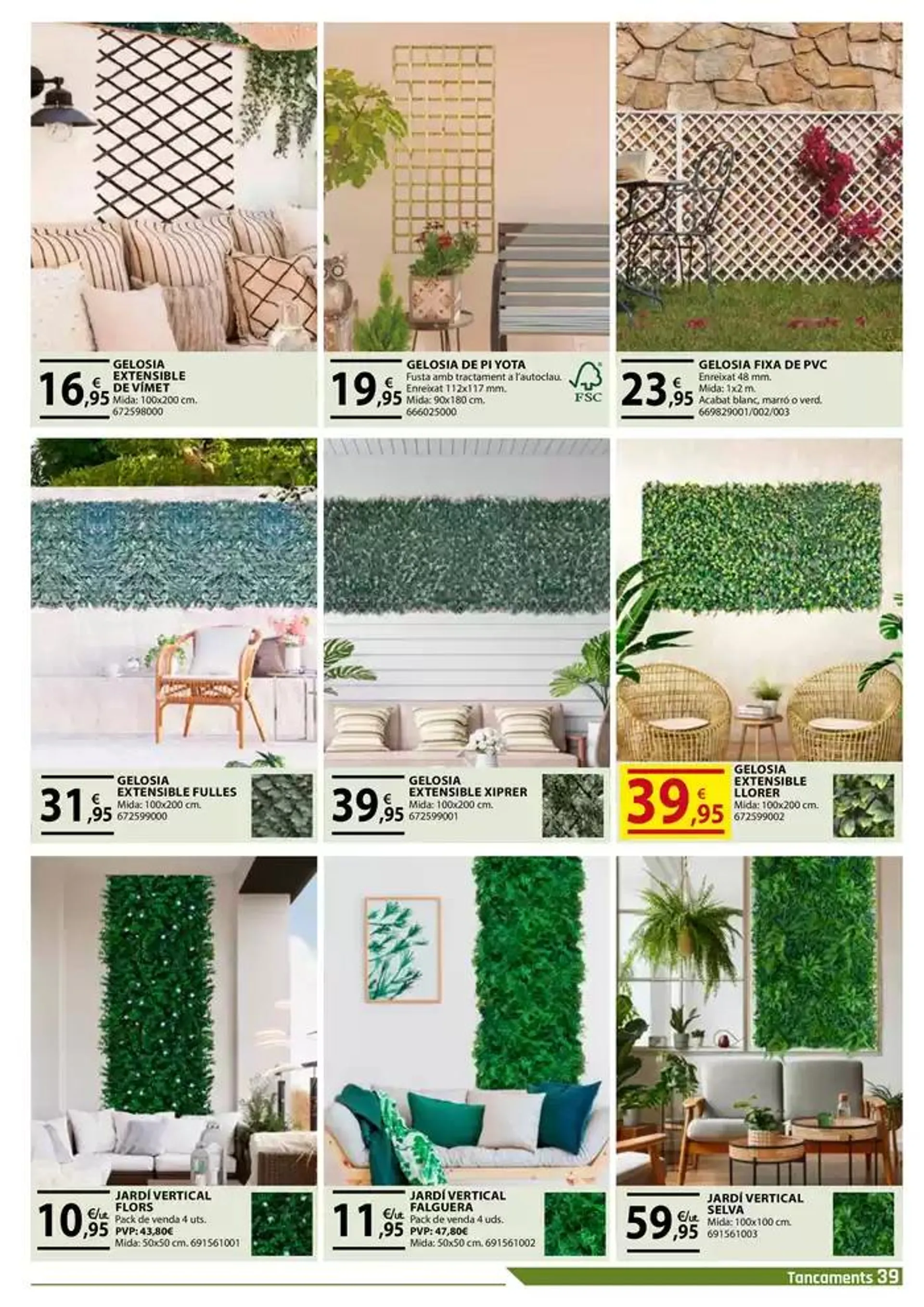 Catálogo de Jardins i terrasses 10 de abril al 29 de junio 2025 - Página 39