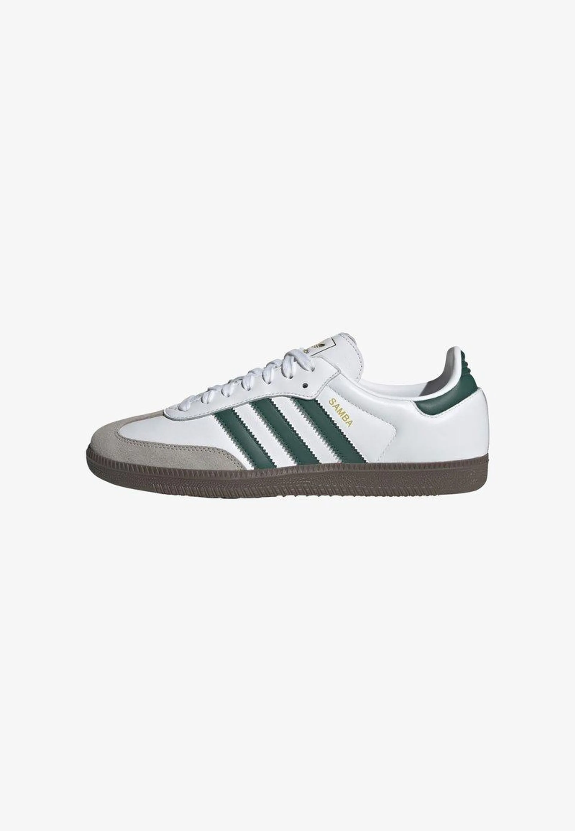 SAMBA OG UNISEX - Zapatillas - cloud white collegiate green clear granite