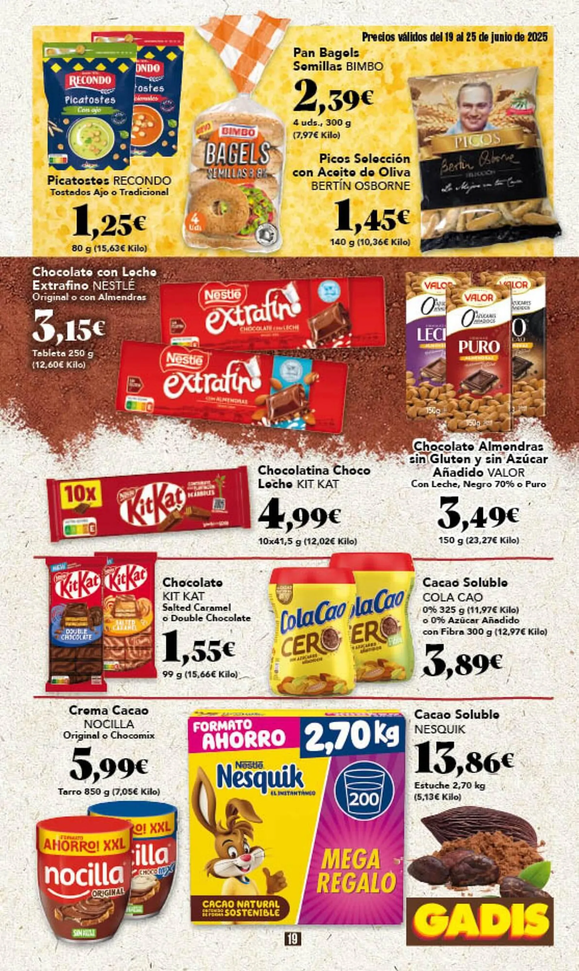 Catálogo de Folleto Gadis 19 de junio al 25 de junio 2025 - Página 19