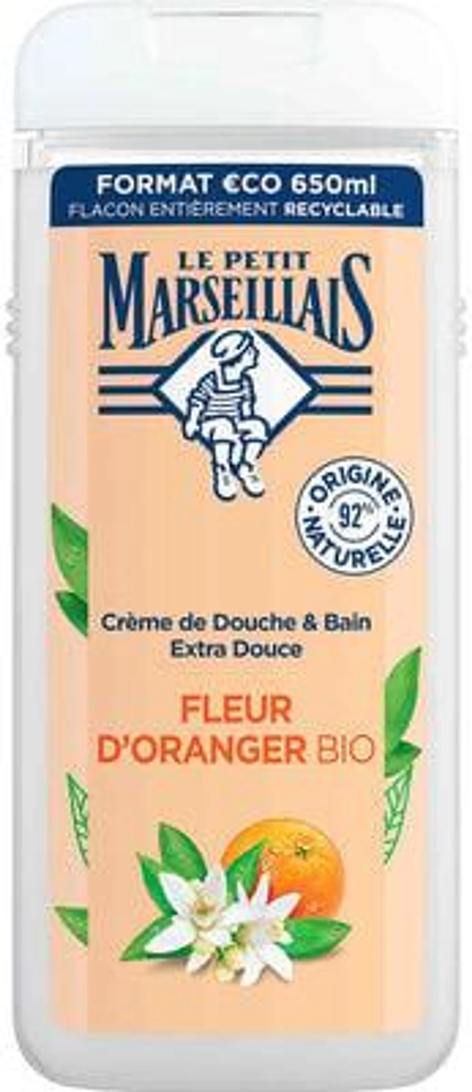 Gel de ducha Le Petit Marseillais 650 ml flor de naranjo