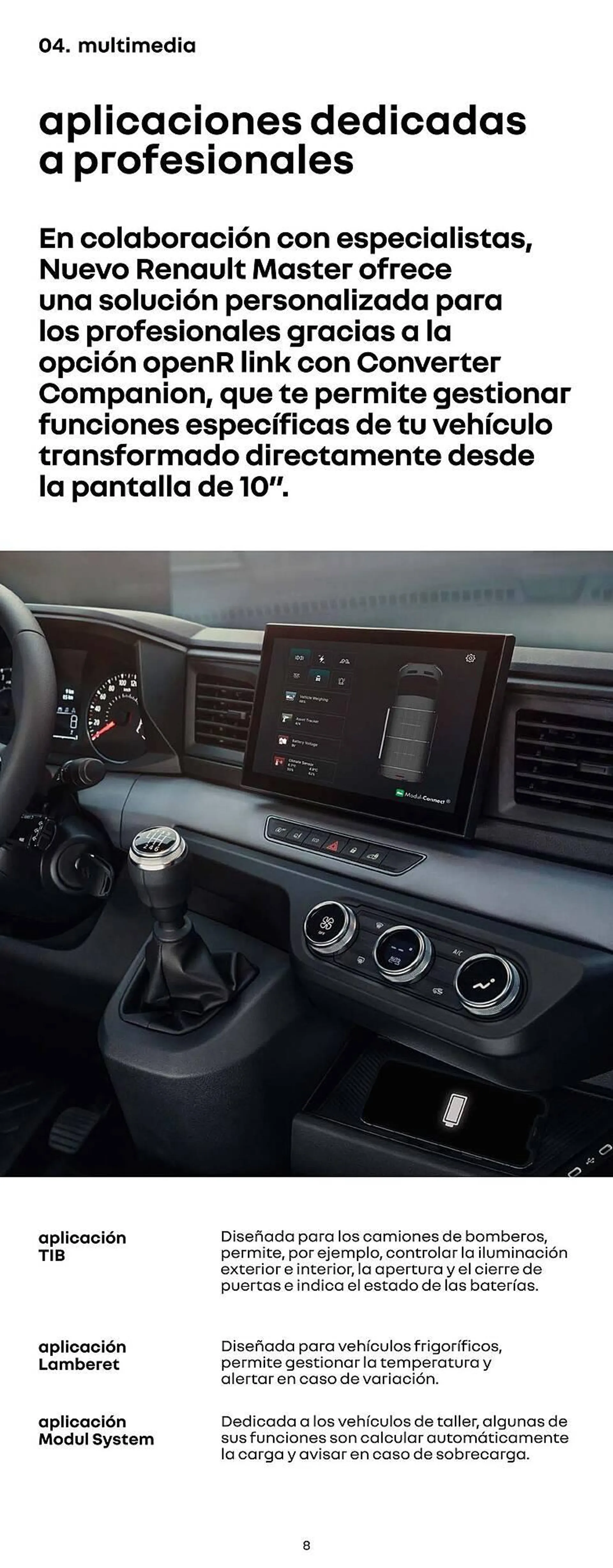 Catálogo de Folleto Renault Master E-Tech 19 de julio al 19 de julio 2025 - Página 8
