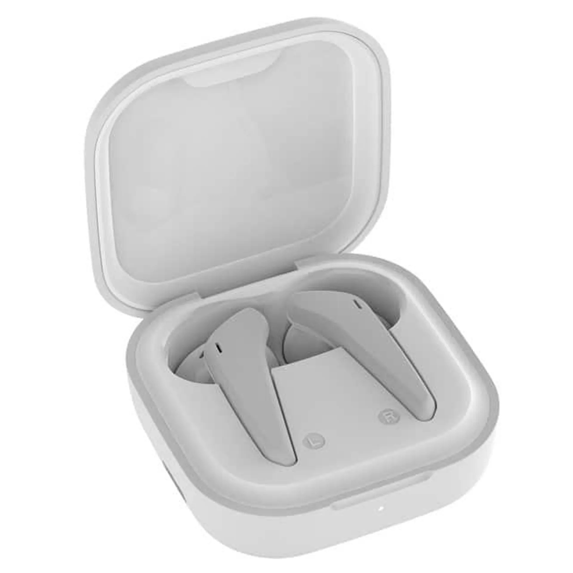 Auriculares de botón Inves T19 True wireless Blancos