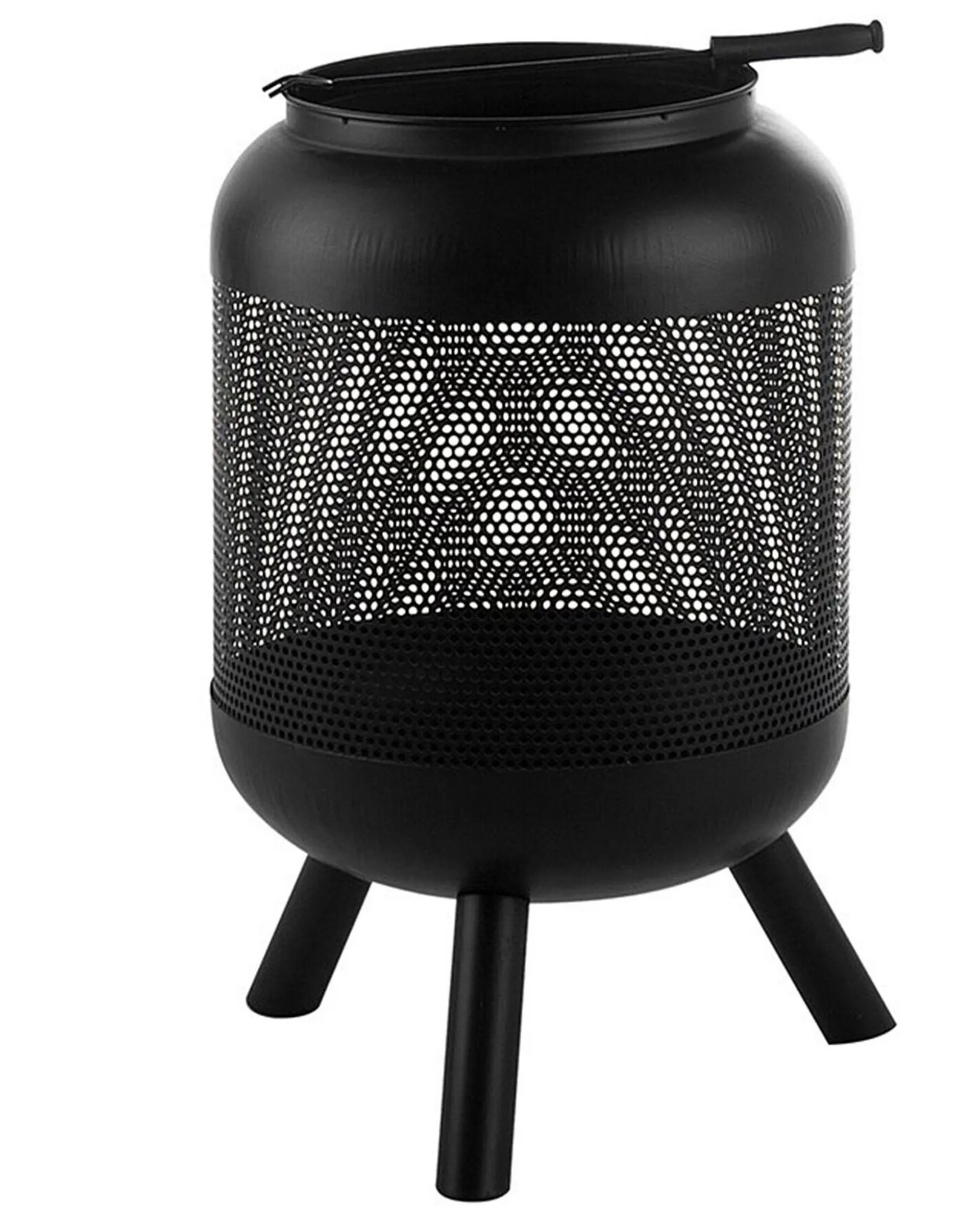 Chimenea negra de acero VEER