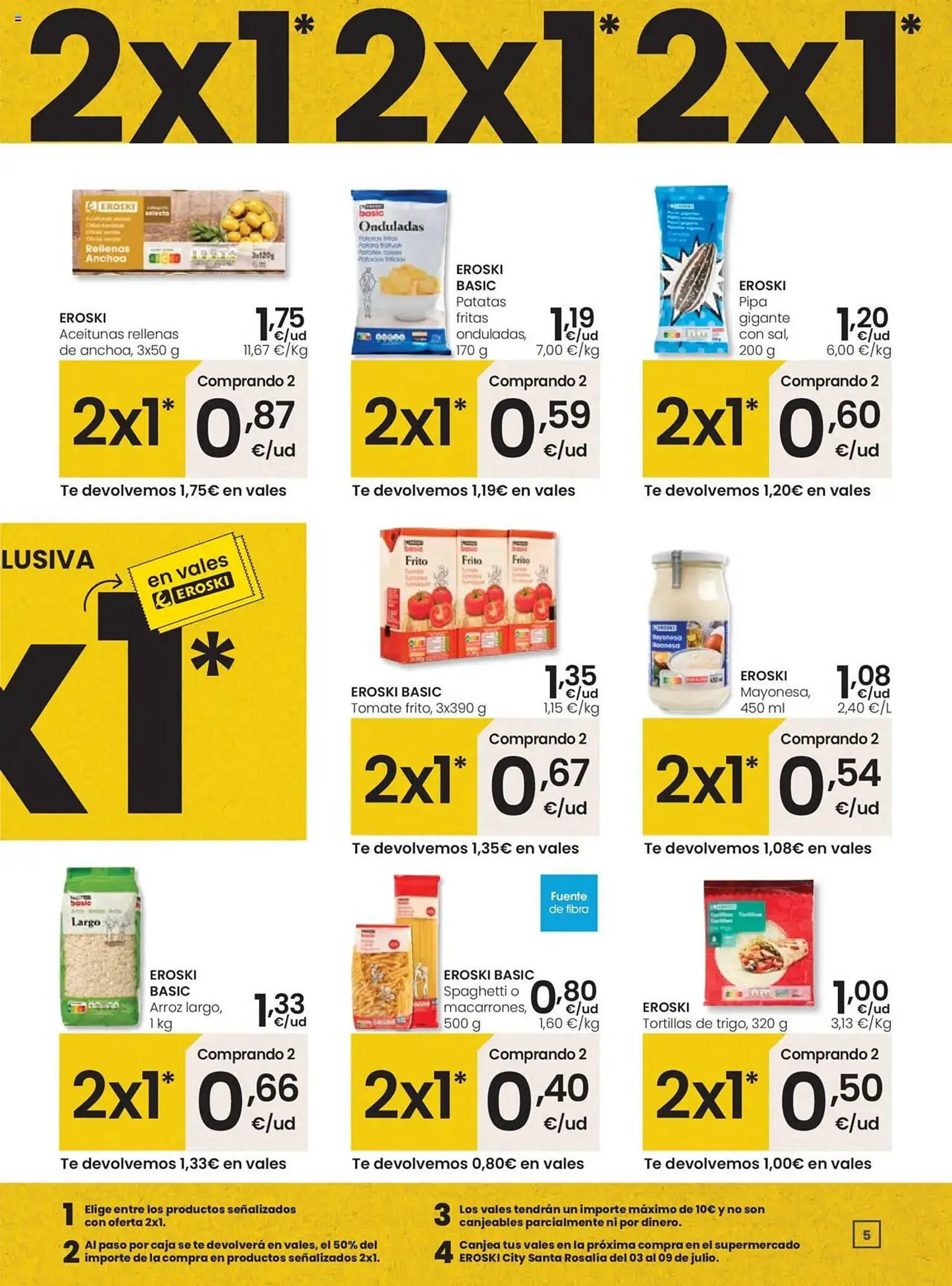 Catálogo de Folleto Eroski 26 de junio al 2 de julio 2025 - Página 5