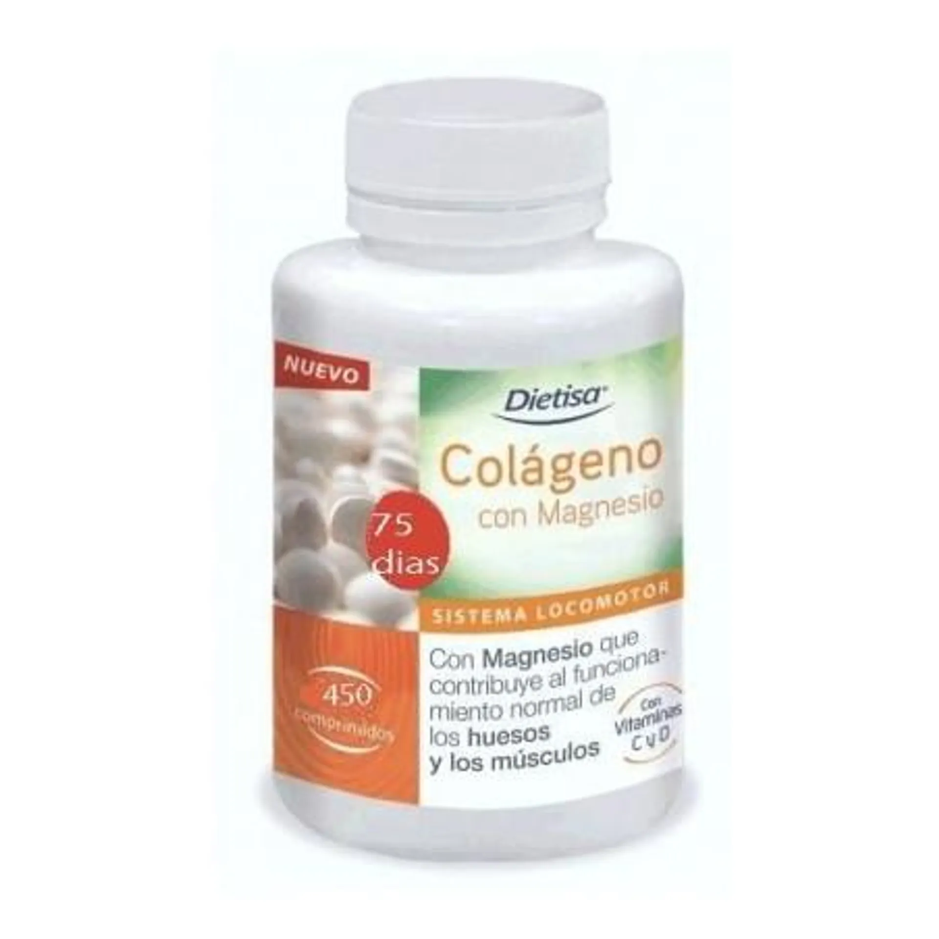 COLÁGENO Y MAGNESIO 450 COMPRIMIDOS 360G