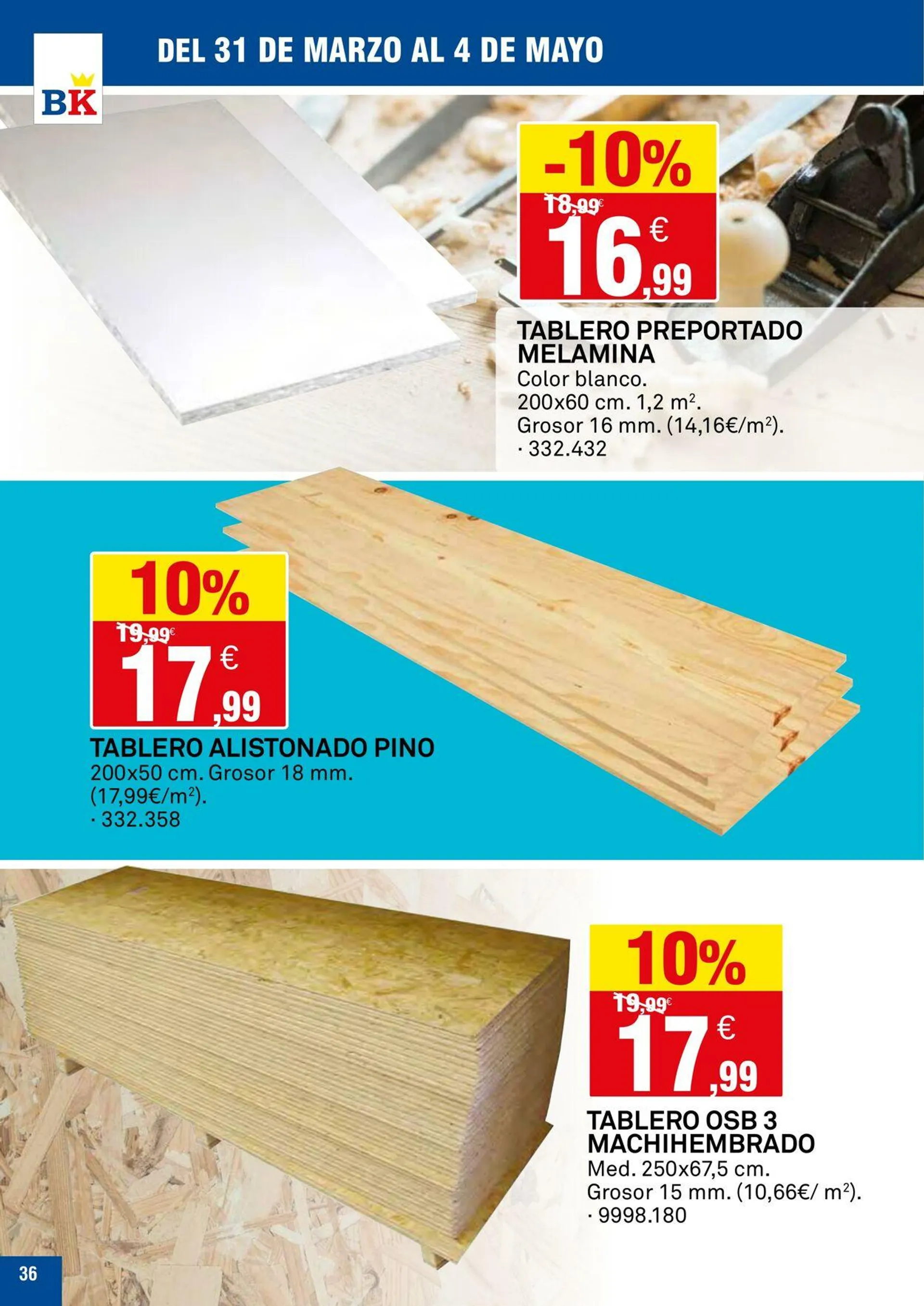 Catálogo de Bricoking Oferta actual 28 de abril al 12 de mayo 2025 - Página 36