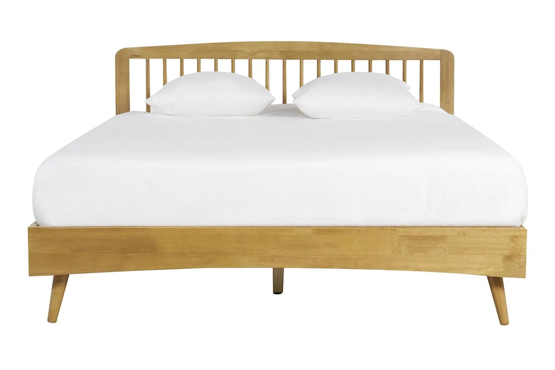 Cama de 2 plazas 160 x 200 cm de madera TERRY
