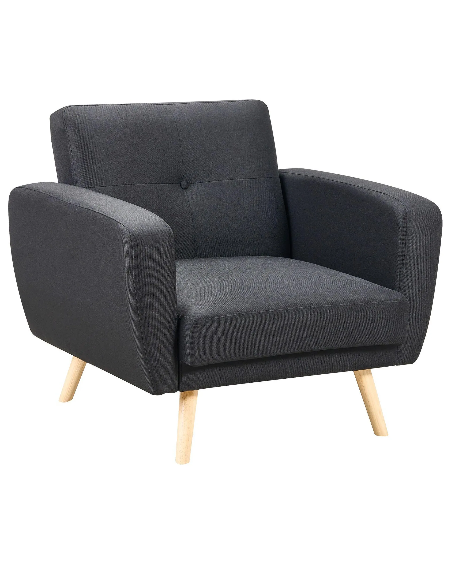Sillón reclinable FLORLI Tela Negro