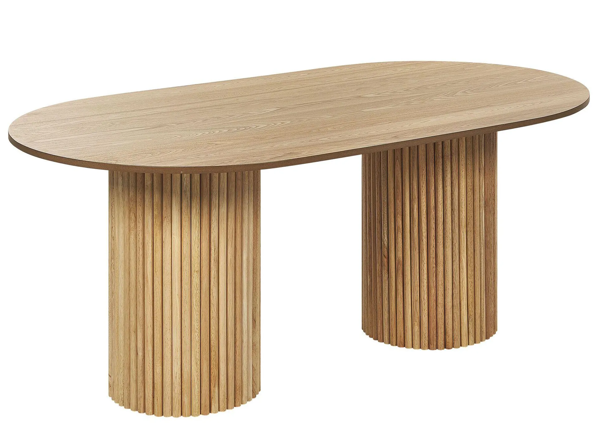 Mesa de comedor SHERIDAN Fresno natural 180 cm 100 cm