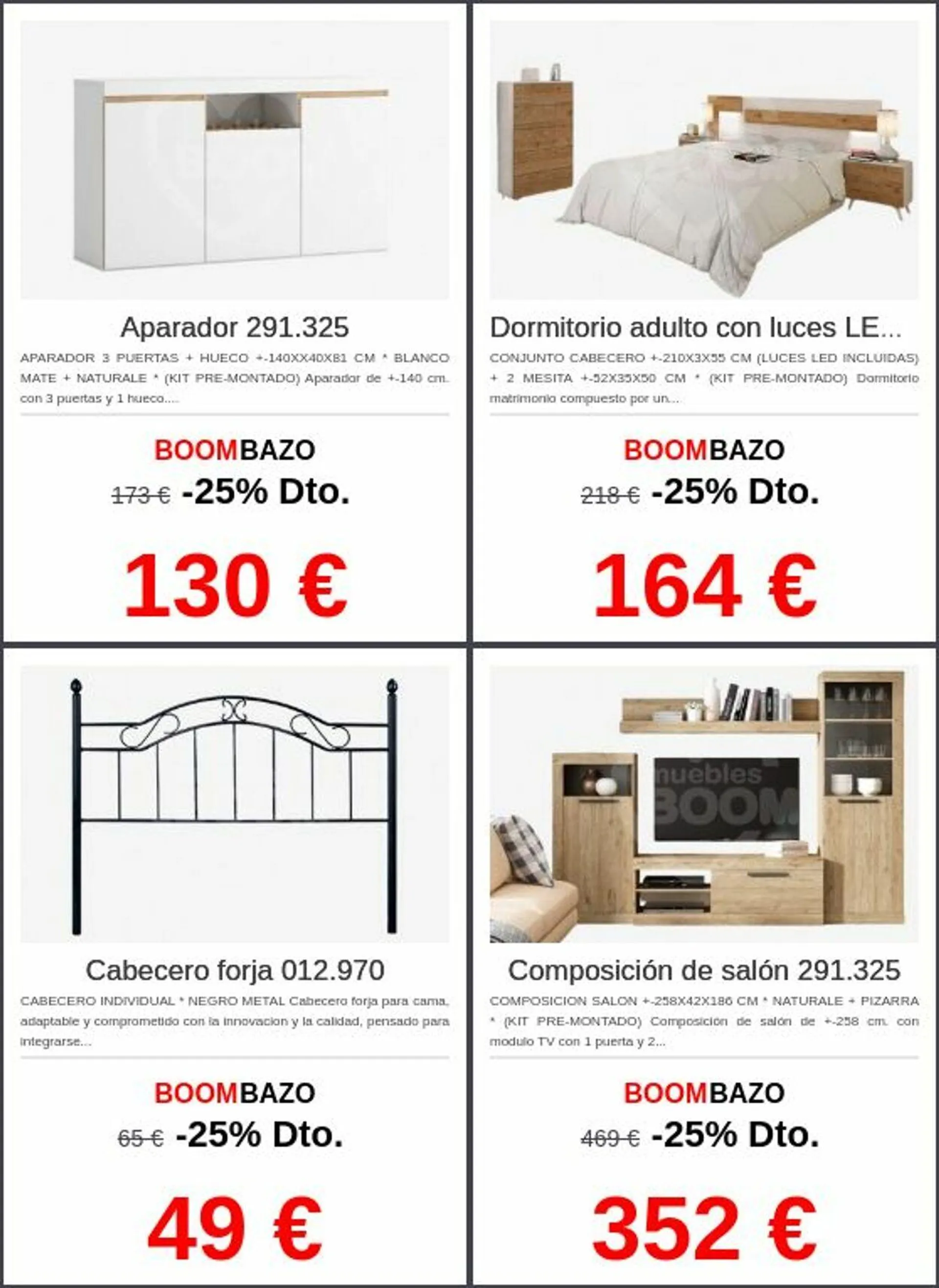 Catálogo de Muebles BOOM Oferta actual 16 de junio al 25 de junio 2025 - Página 5