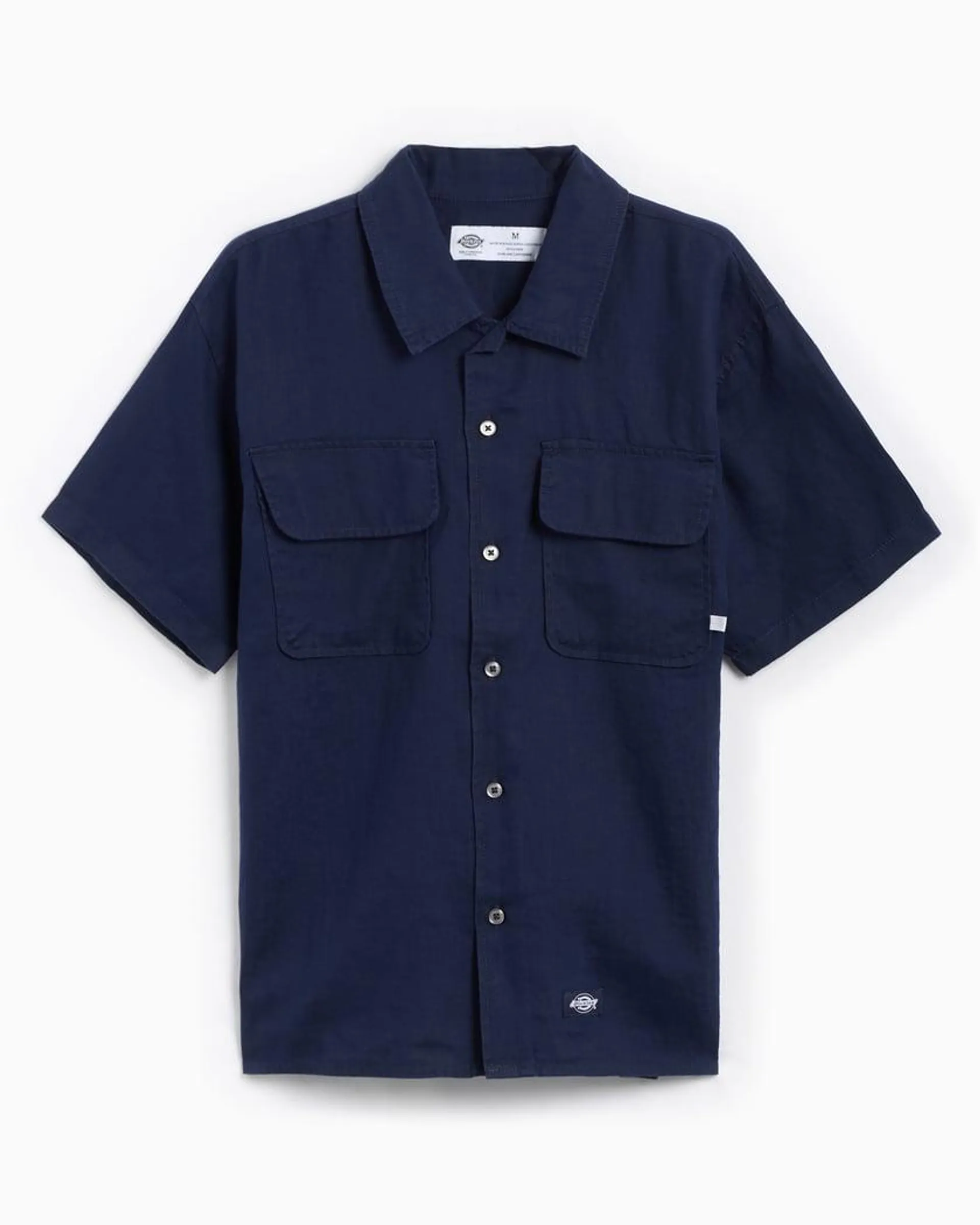 Dickies Men's Linen Short Sleeve Work Shirt