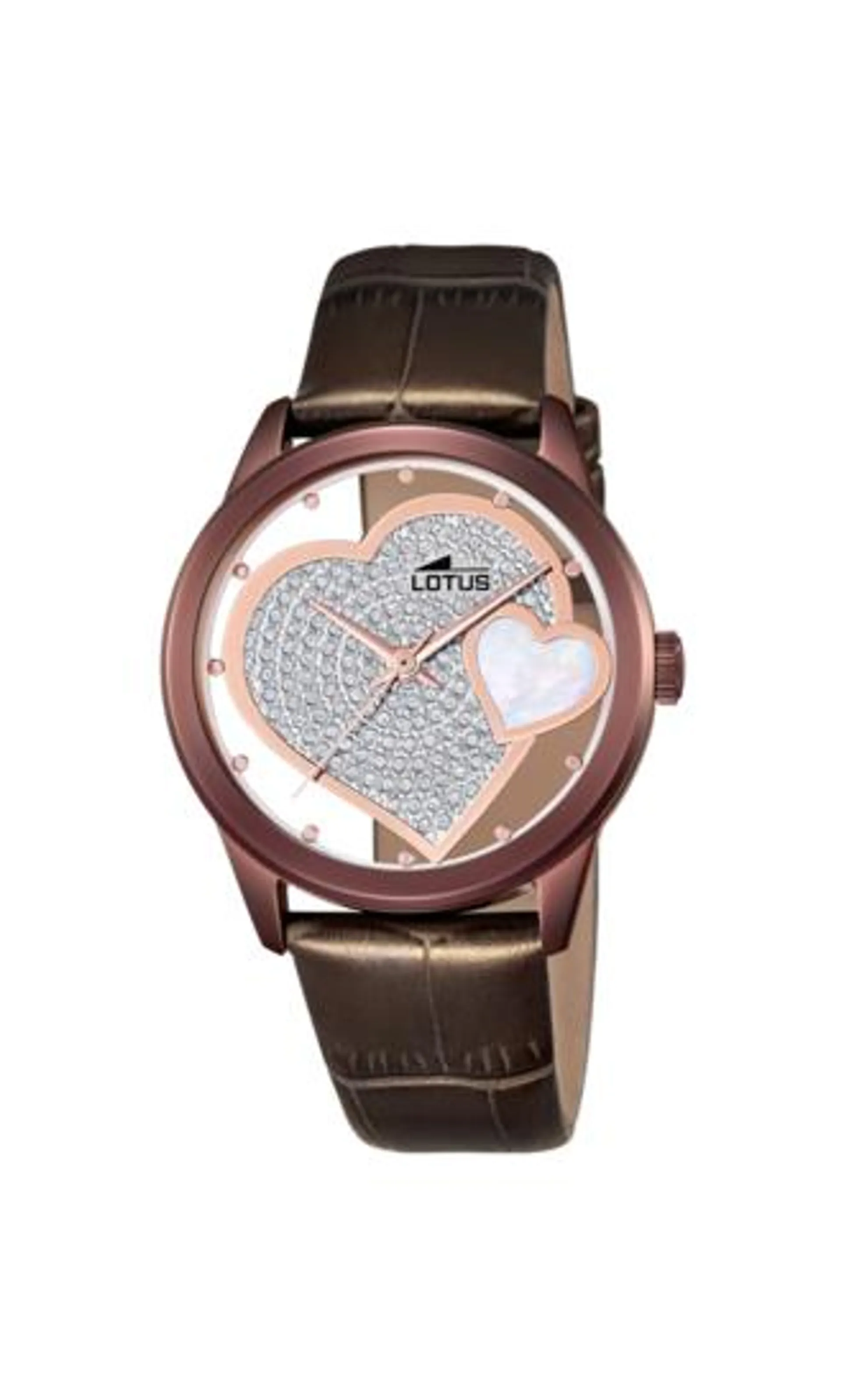 RELOJ DE MUJER LOTUS CON ESFERA MARRÓN 18305/F