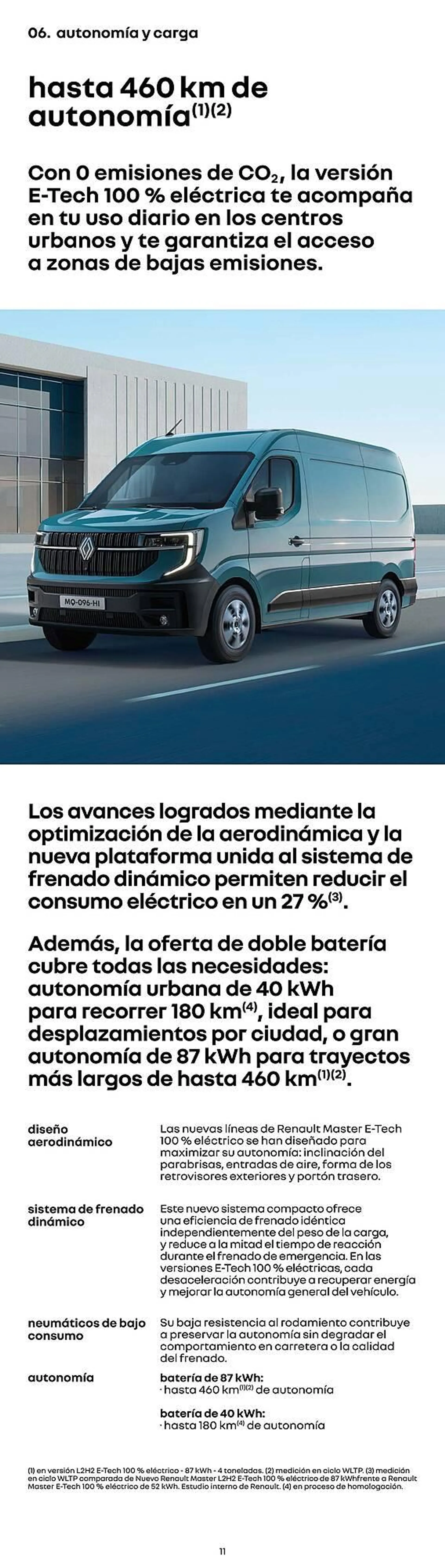 Catálogo de Folleto Renault Master E-Tech 19 de julio al 19 de julio 2025 - Página 11