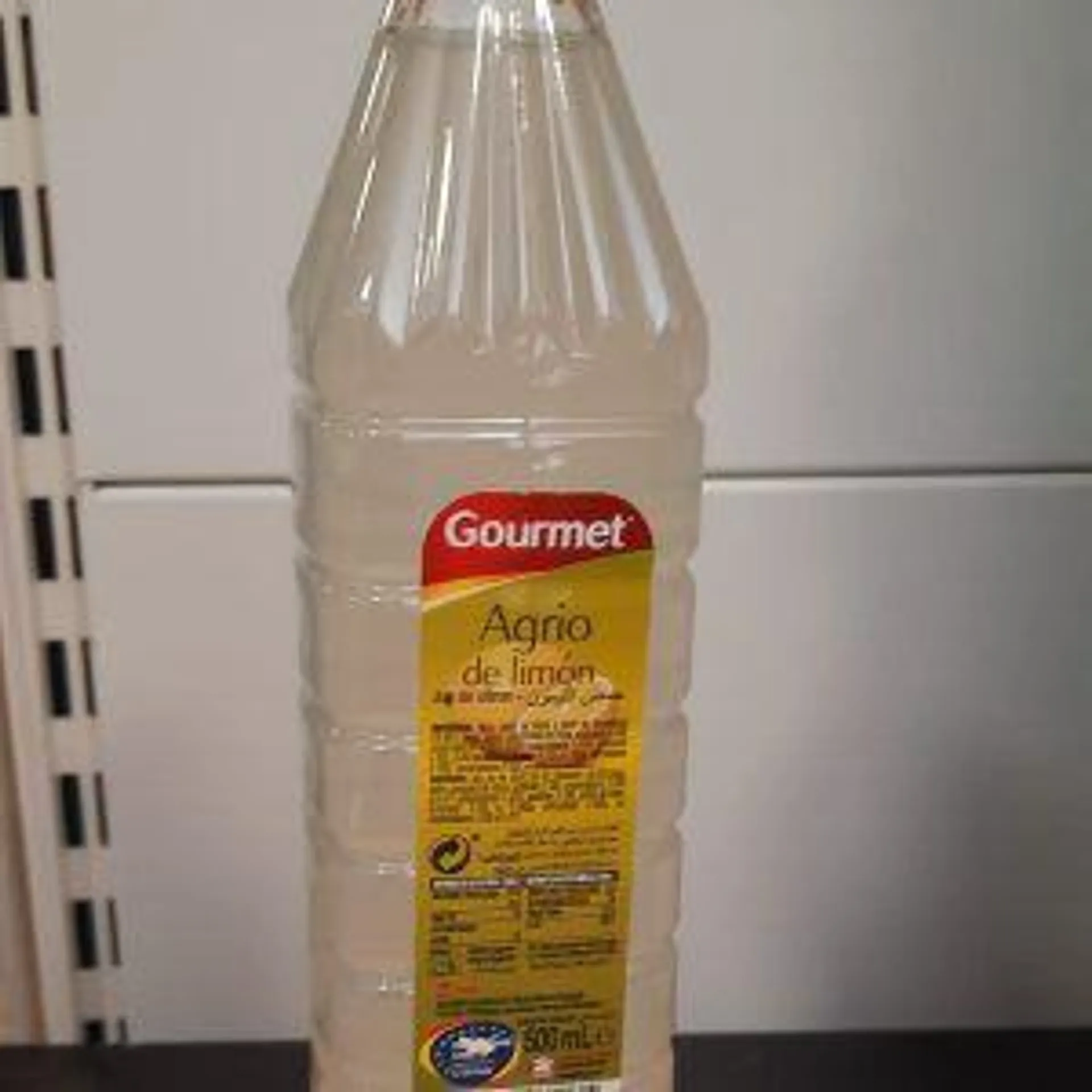 AGRIO GOURMET LIMÓN 0,5L