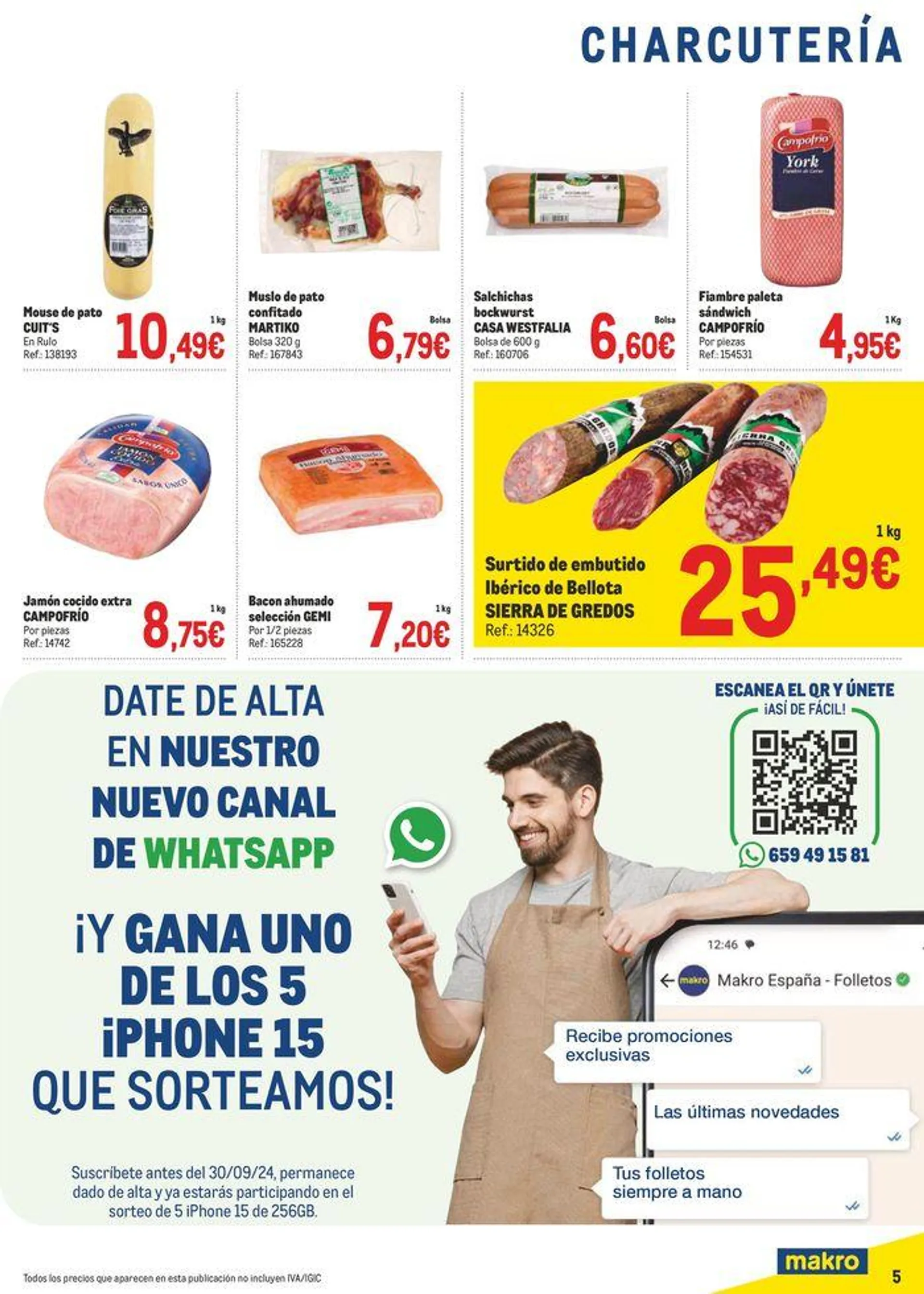 Catálogo de Makro Ofertas Especial Norte 23 de agosto al 6 de octubre 2024 - Página 5