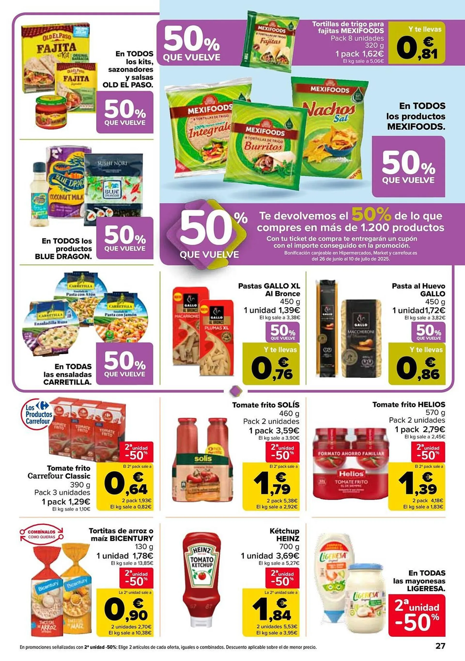 Catálogo de Folleto Carrefour 12 de junio al 25 de junio 2025 - Página 27