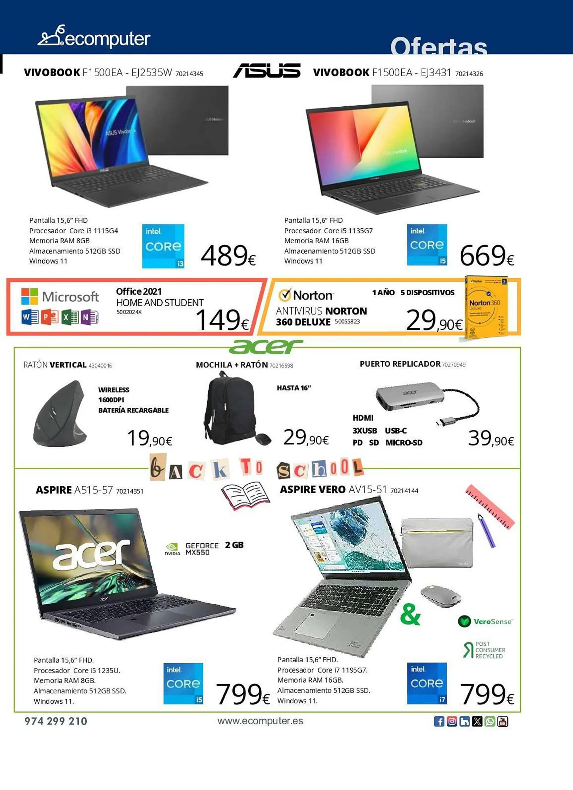 Catálogo de Folleto Ecomputer 11 de septiembre al 7 de octubre 2023 - Página 5