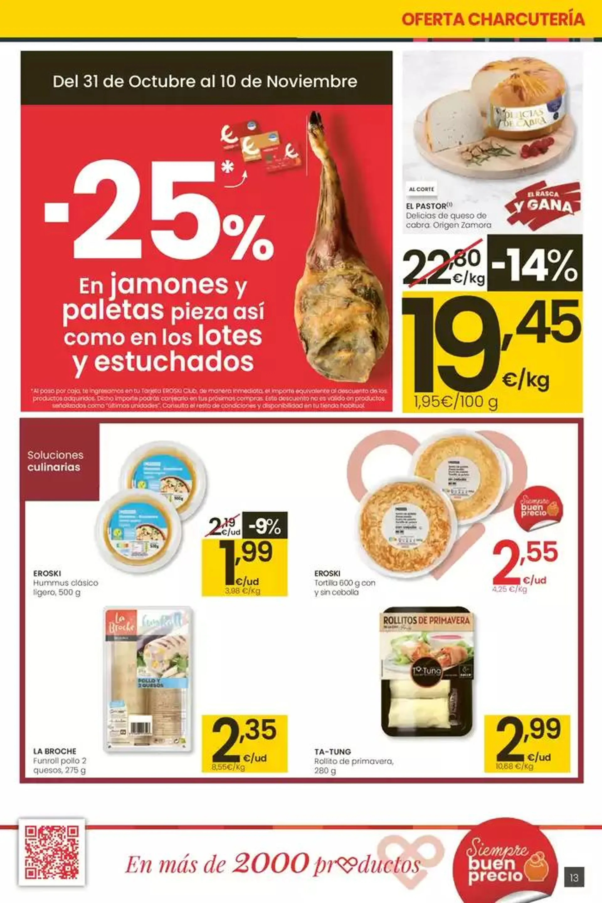 Catálogo de Más de 2000 productos, SIEMPRE A BUEN PRECIO Mercat 31 de octubre al 12 de noviembre 2024 - Página 13