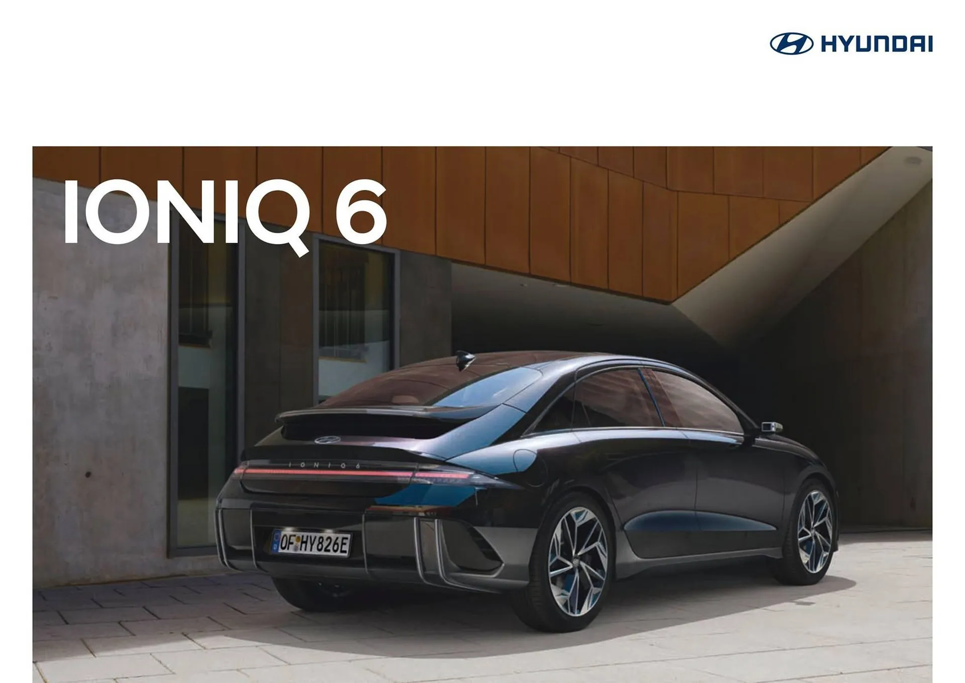 Folleto Hyundai IONIQ 6 - 1