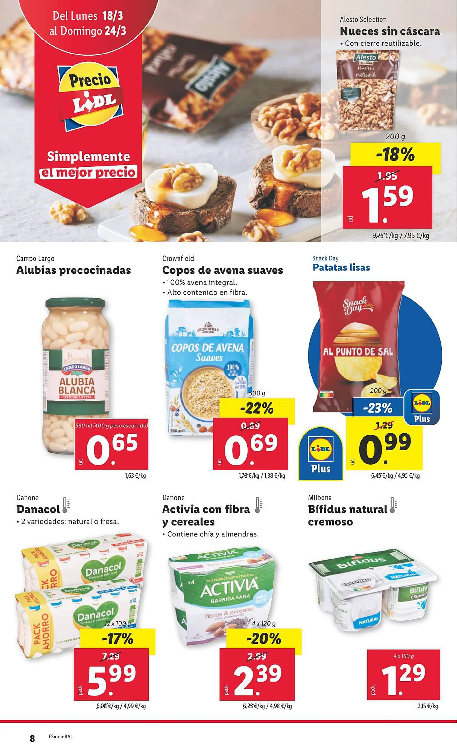 Catálogo de Folleto Lidl 18 de marzo al 24 de marzo 2024 - Página 8