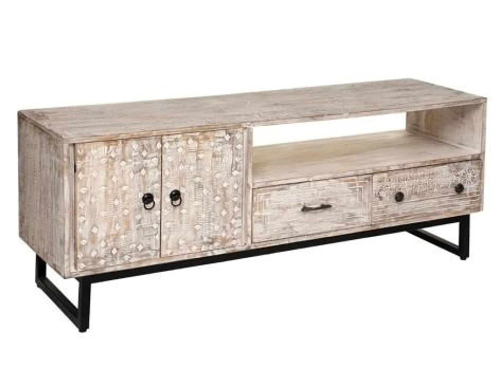 Mueble Tv Jorun Madera Natural