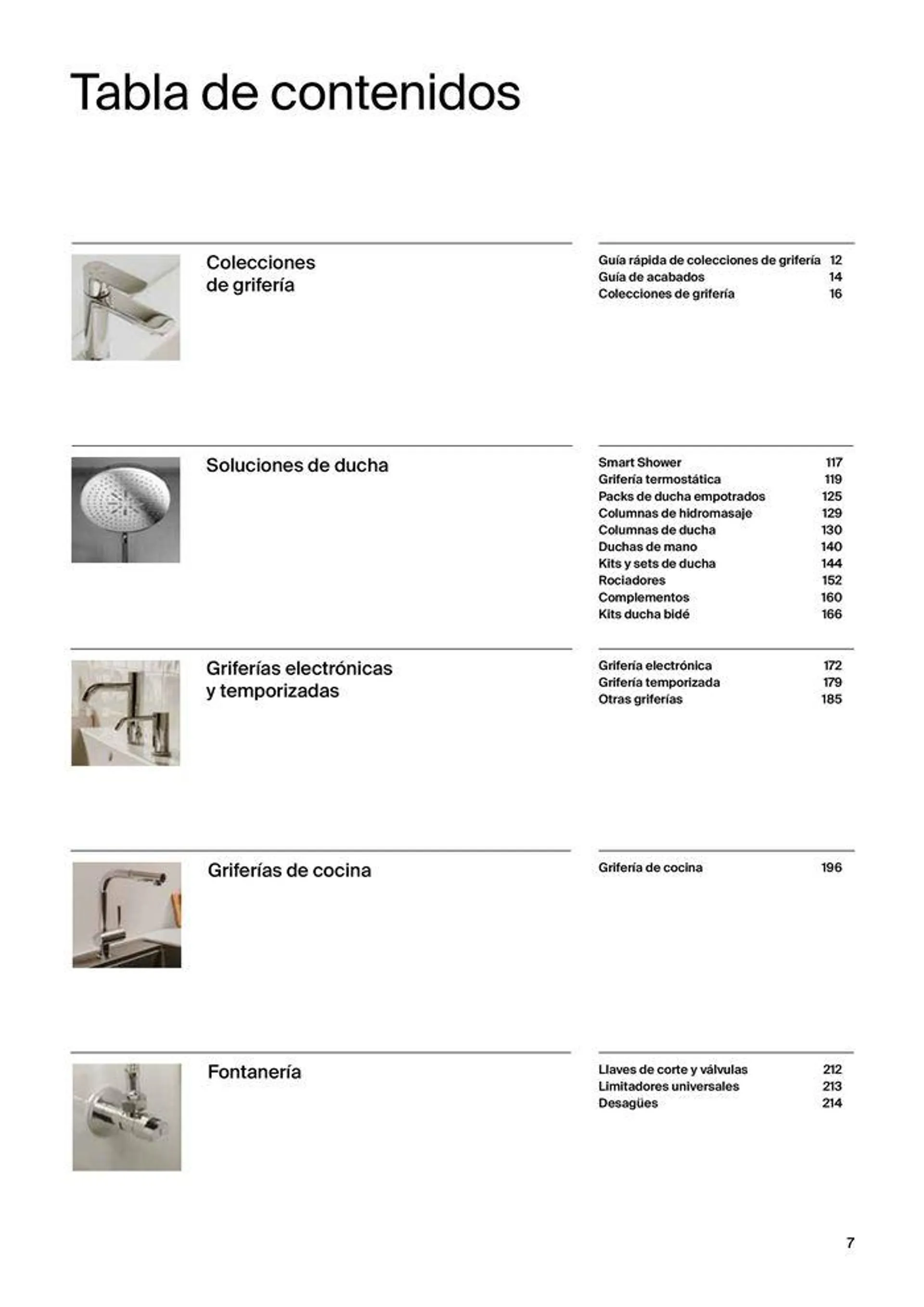 Catálogo de Grifería 19 de septiembre al 31 de diciembre 2024 - Página 9