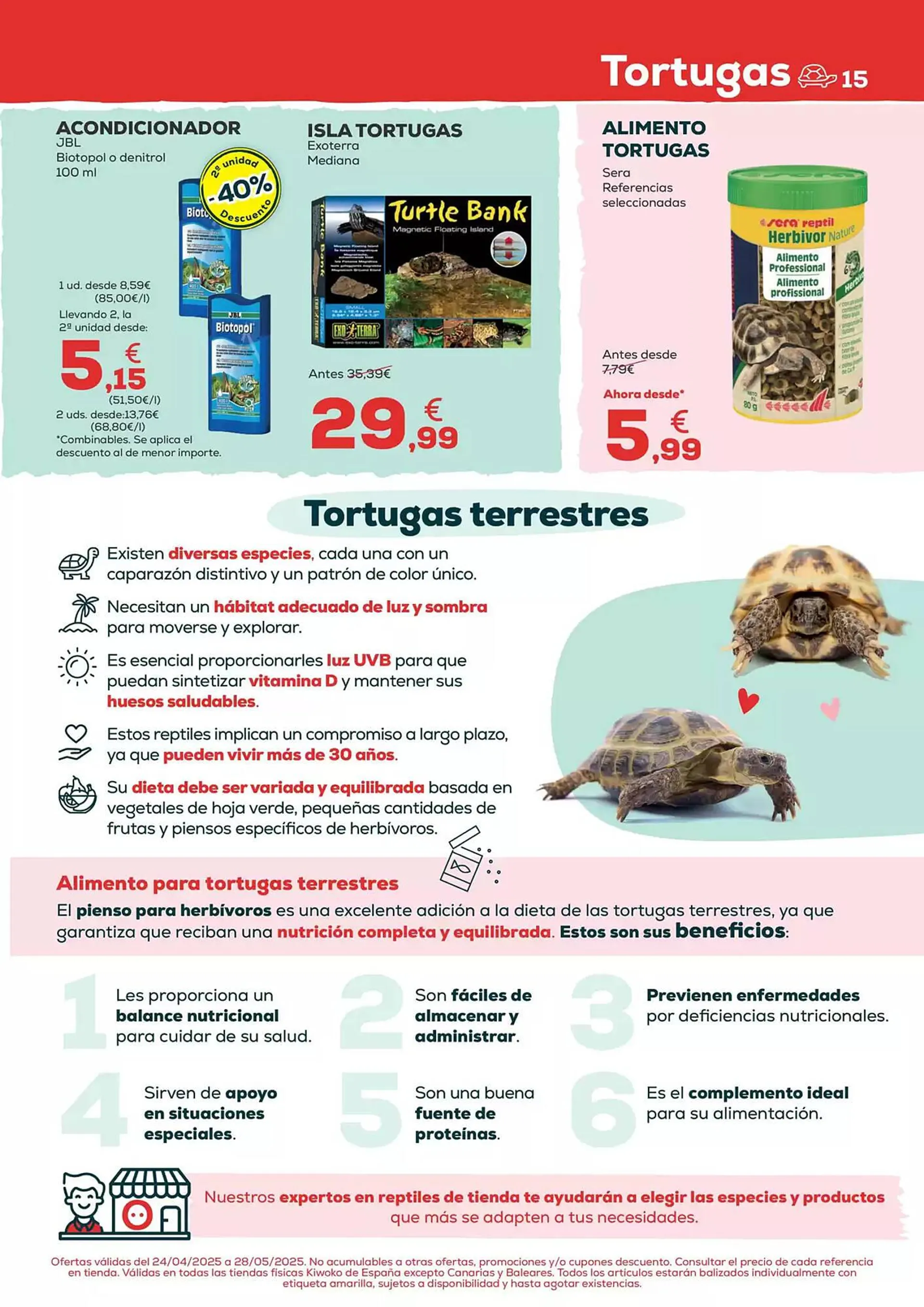 Catálogo de Folleto Kiwoko 24 de abril al 28 de mayo 2025 - Página 15