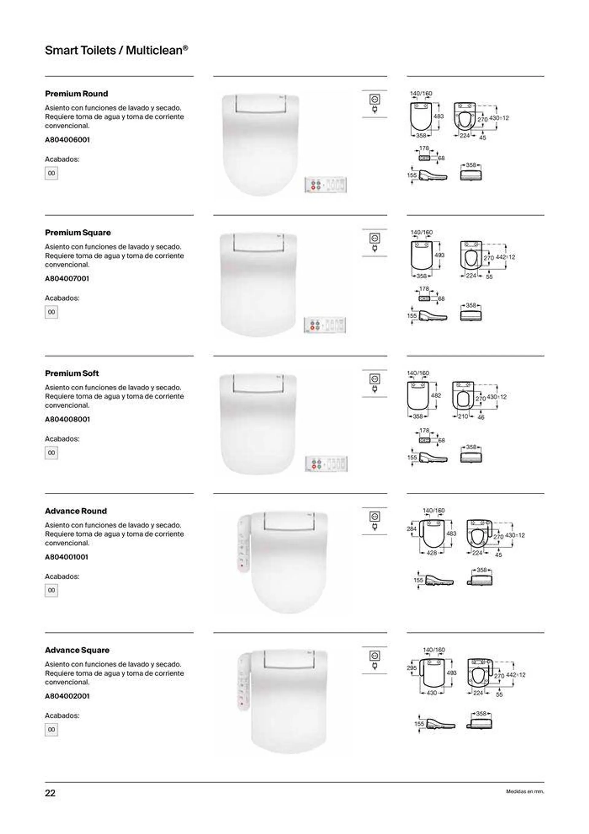 Catálogo de Colecciones de Baño, Muebles y Accesorios 19 de septiembre al 31 de diciembre 2024 - Página 24