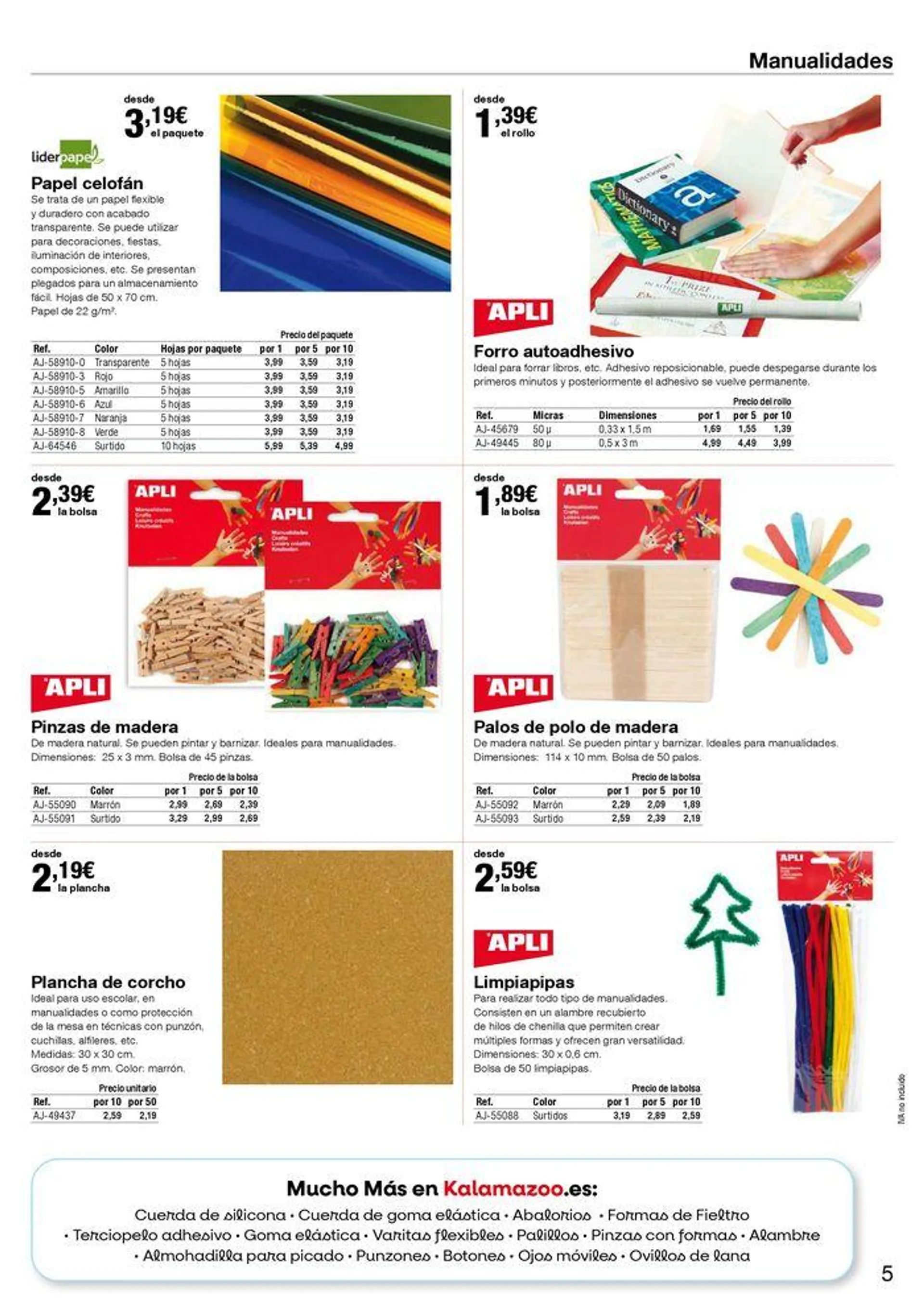 Staples Kalamazoo Material Didáctico y Escolar - 5