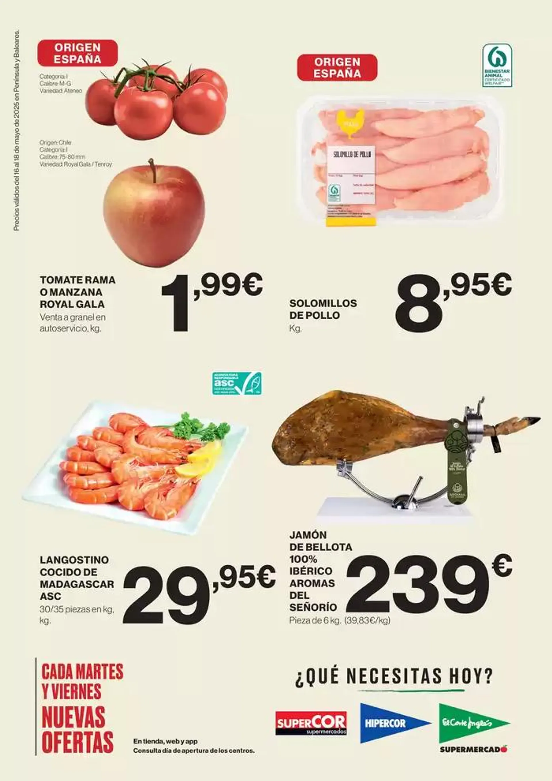 Catálogo de Precios válidos del 16 al 18 de mayo de 2025 en Península y Baleares 16 de mayo al 18 de mayo 2025 - Página 2