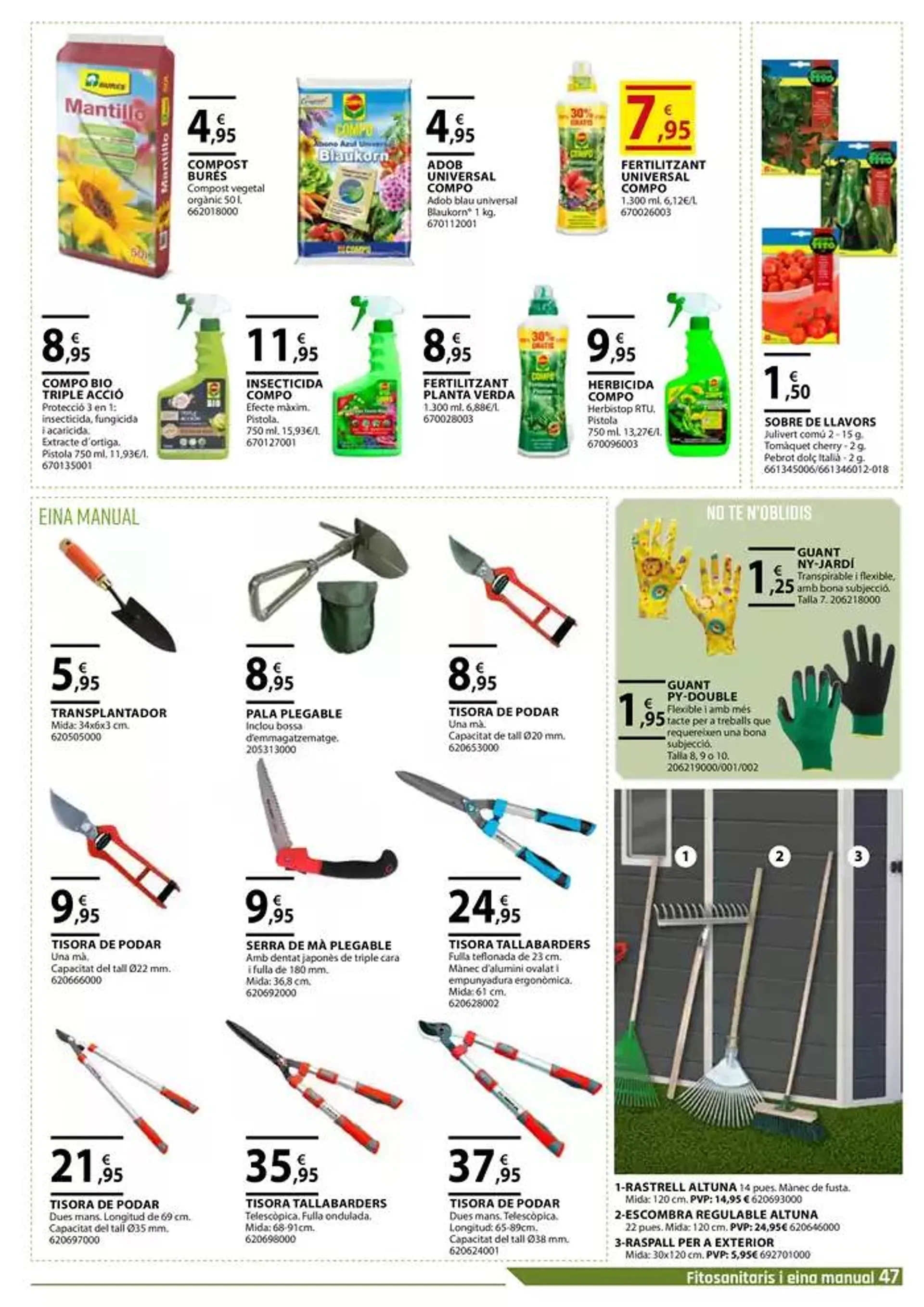 Catálogo de Jardins i terrasses 10 de abril al 29 de junio 2025 - Página 47