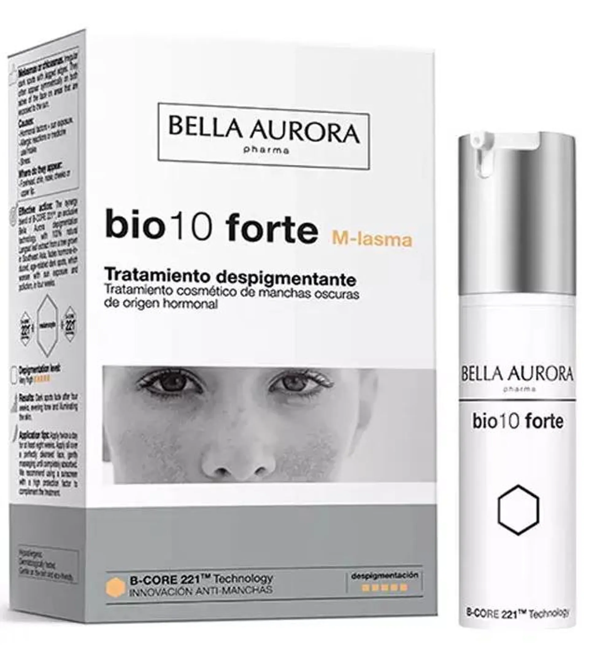Bella Aurora Bio 10 Tratamiento Despigmentante Forte M-lasma 30 ml