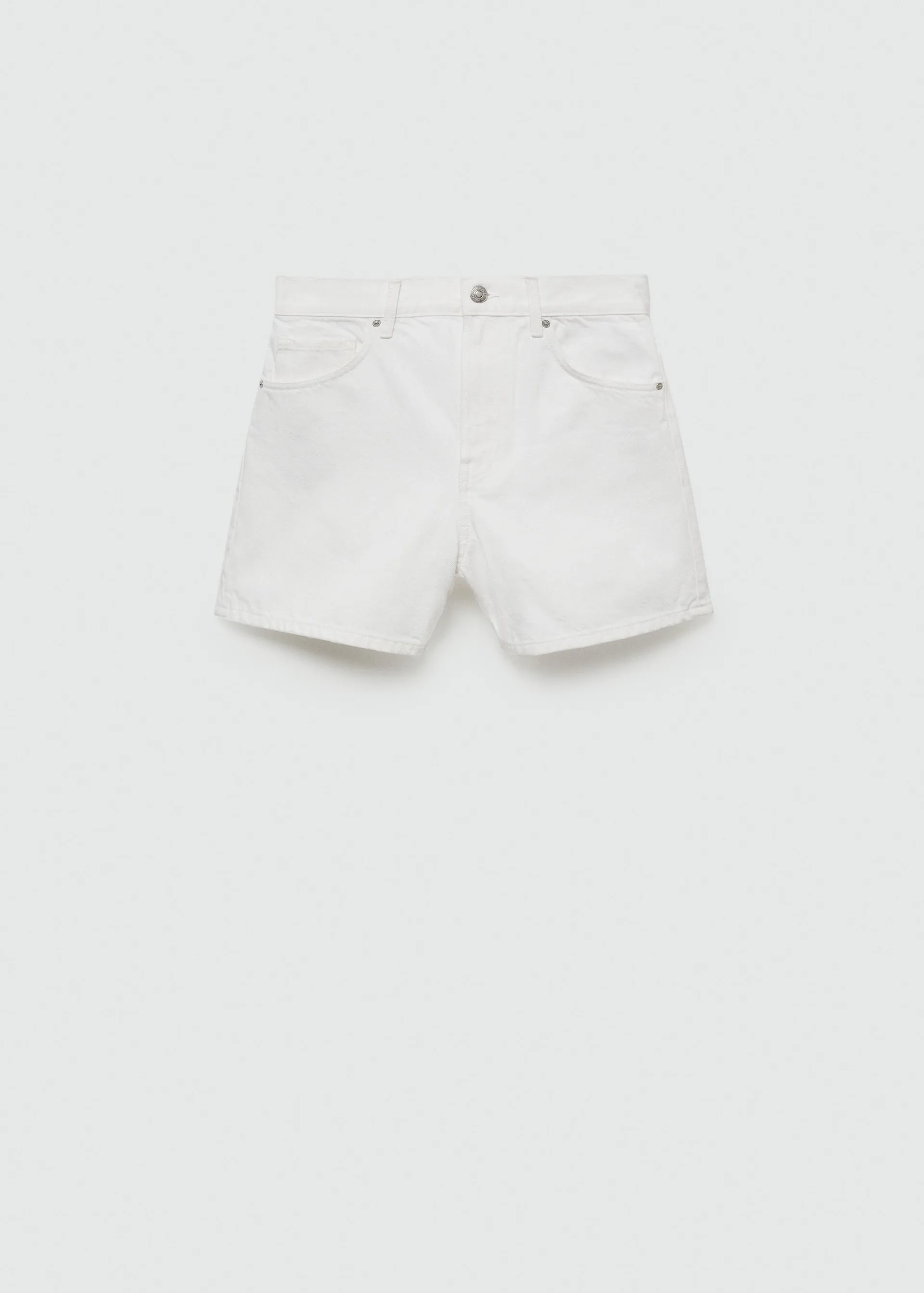 Shorts vaqueros tiro alto