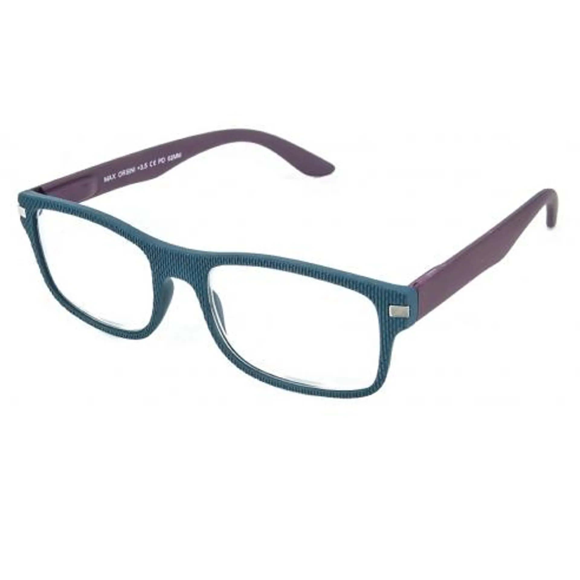 Gafas de lectura pregraduadas M.ORISINIS GL-168 C2 AZUL/BURDEOS +2,00